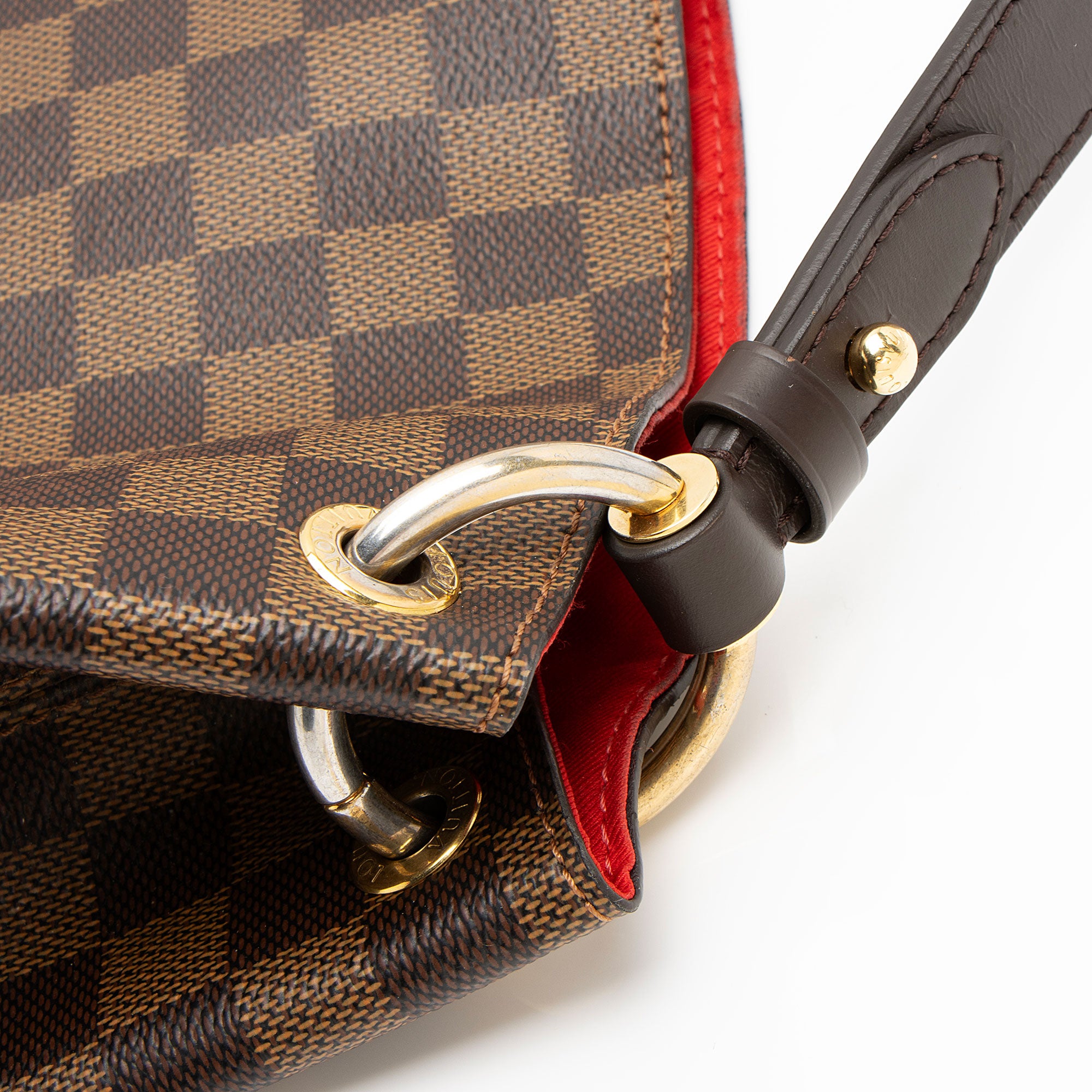 Louis Vuitton Damier Ebene Graceful MM Hobo (SHF-6jtnNb)