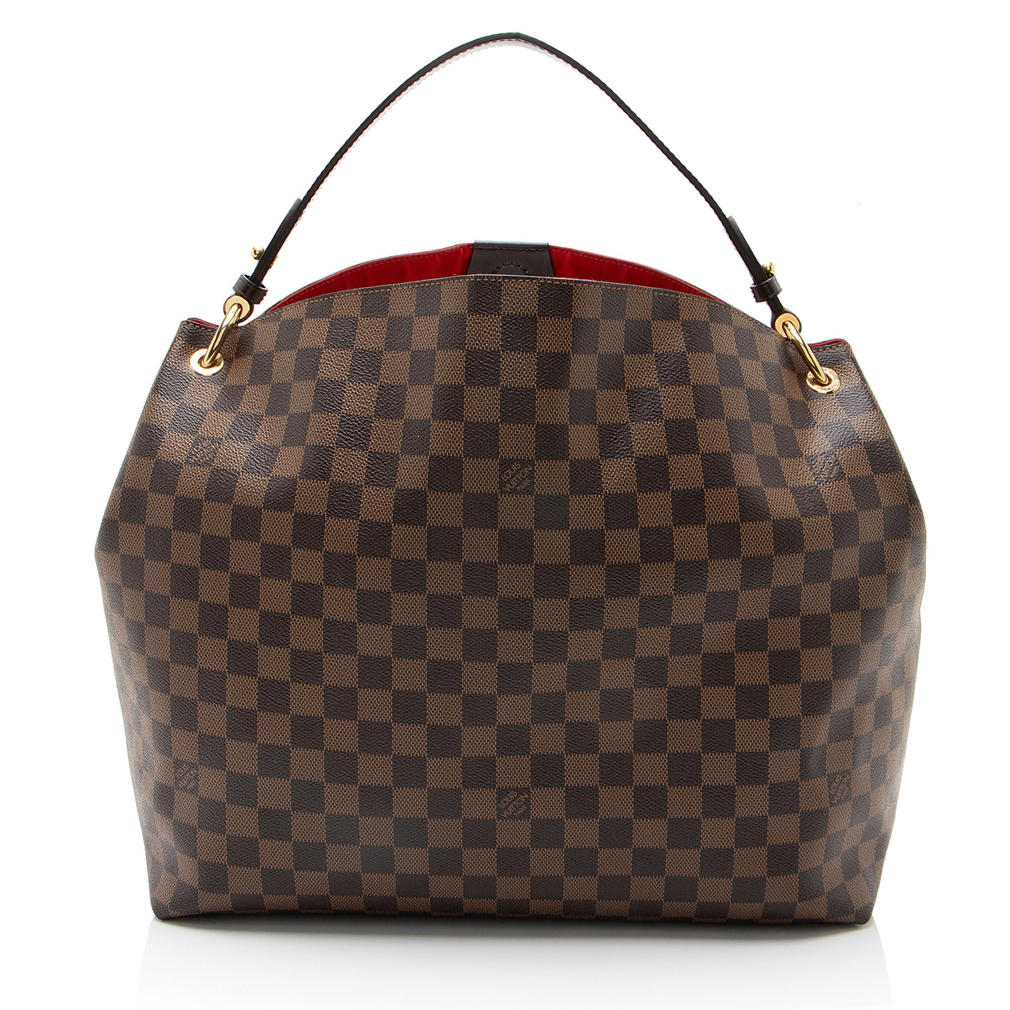 Louis Vuitton Damier Ebene Graceful MM Hobo (SHF-ulqYXA)