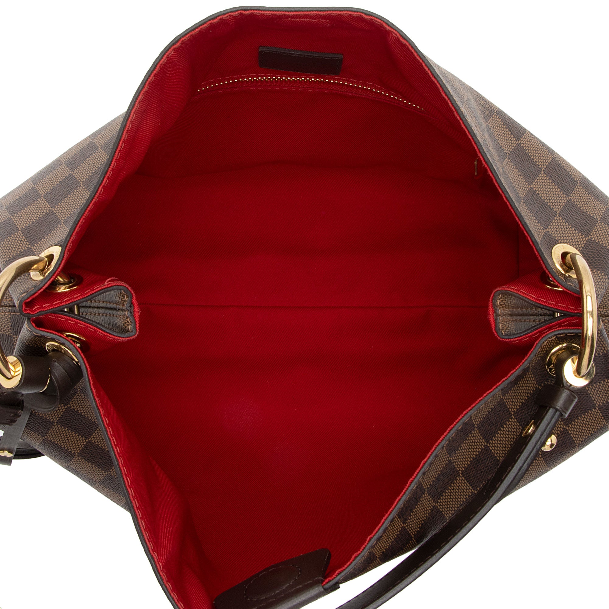 Louis Vuitton Damier Ebene Graceful PM Hobo (SHF-th1bL6)