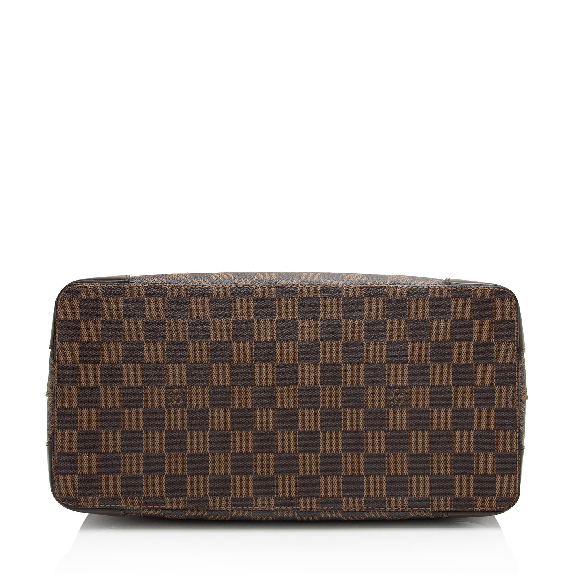 Louis Vuitton Damier Ebene Hampstead MM Tote (SHF-GFgtJB)
