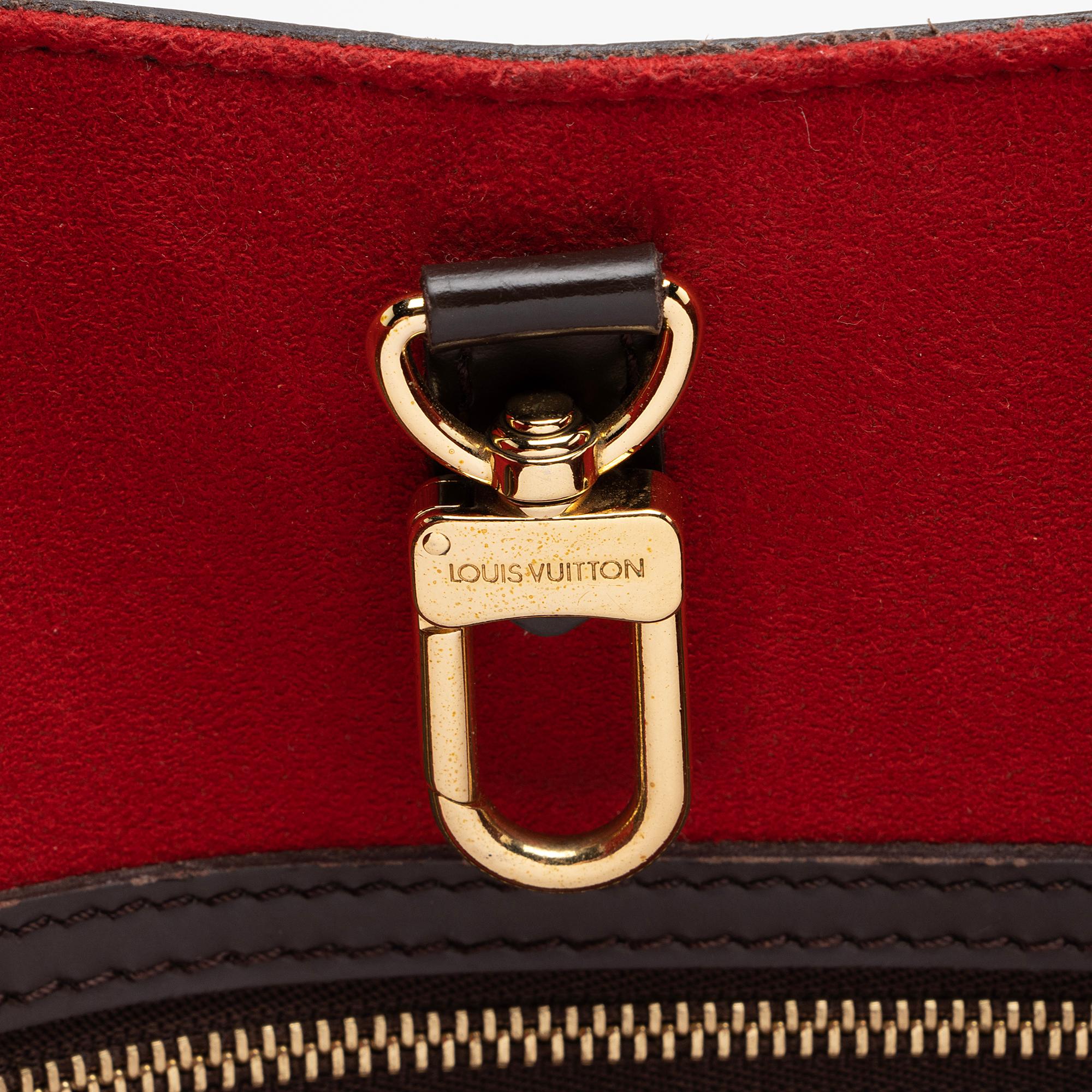 Louis Vuitton Damier Ebene Hampstead MM Tote (SHF-GFgtJB)