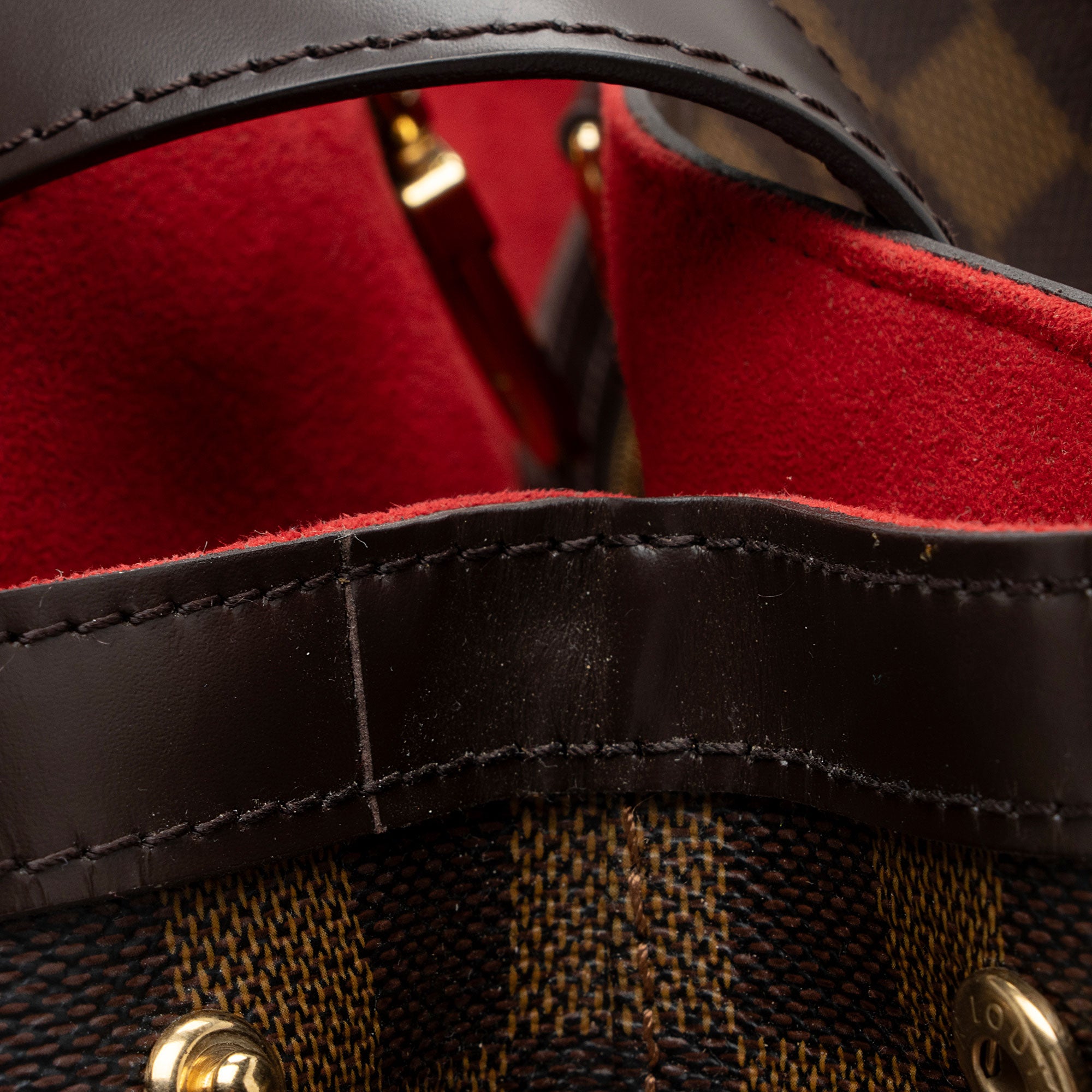 Louis Vuitton Damier Ebene Hampstead MM Tote (SHF-7SiOVB)