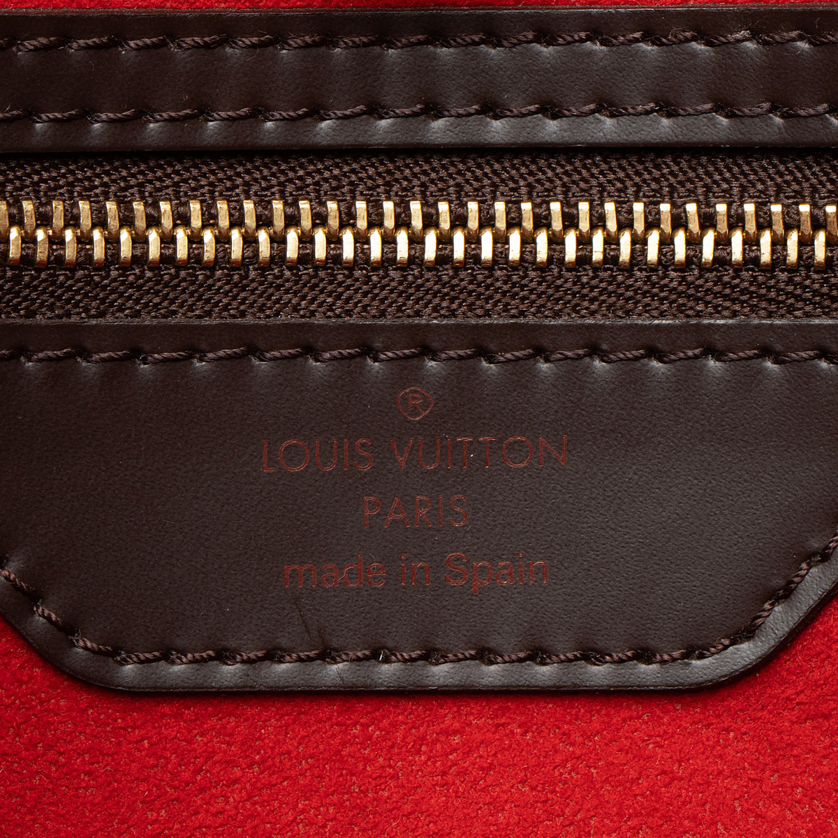 Louis Vuitton Damier Ebene Hampstead MM Tote