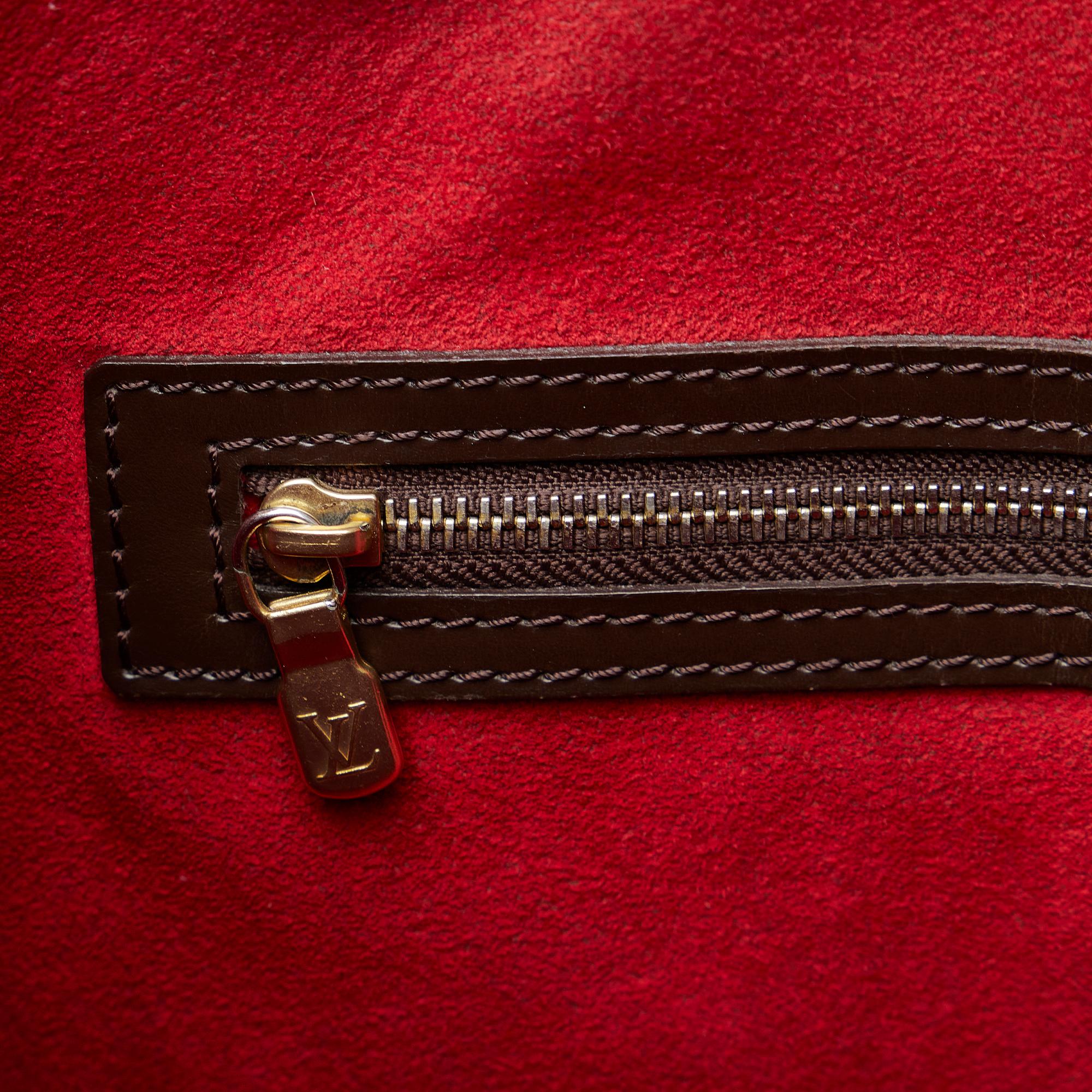 Louis Vuitton Damier Ebene Hampstead MM (SHG-HMjJrj)
