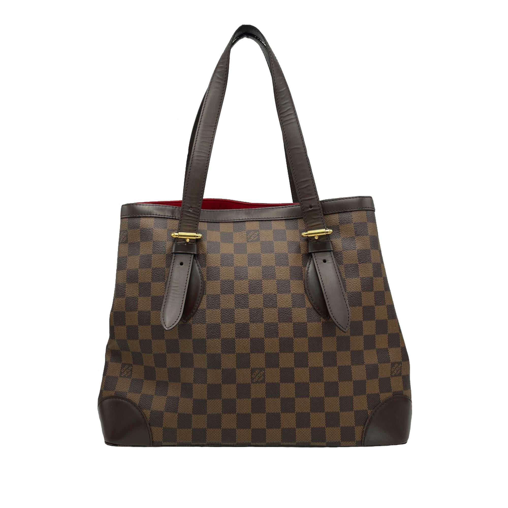 Louis Vuitton Damier Ebene Hampstead MM (SHG-YQnk2L)