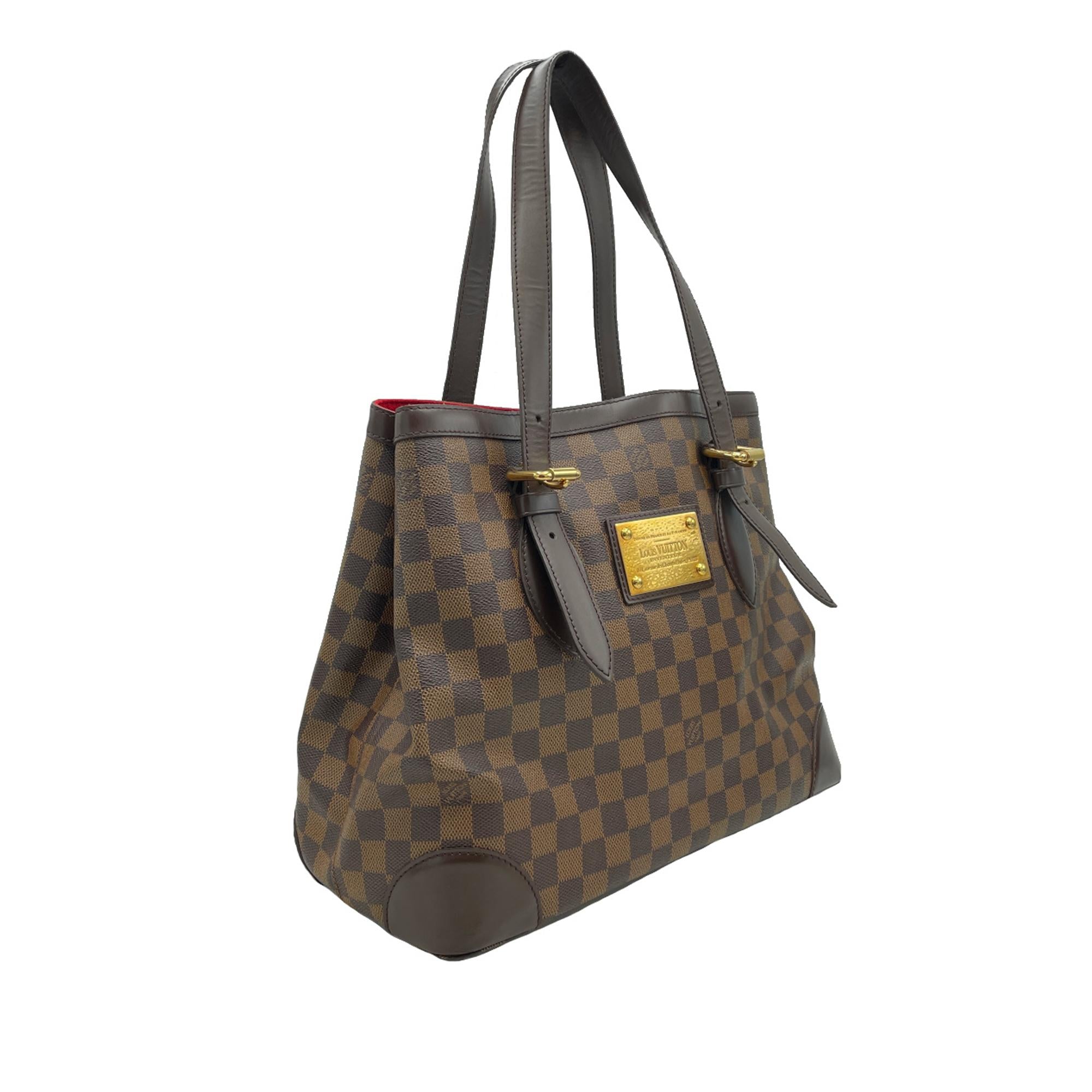 Louis Vuitton Damier Ebene Hampstead MM (SHG-YQnk2L)