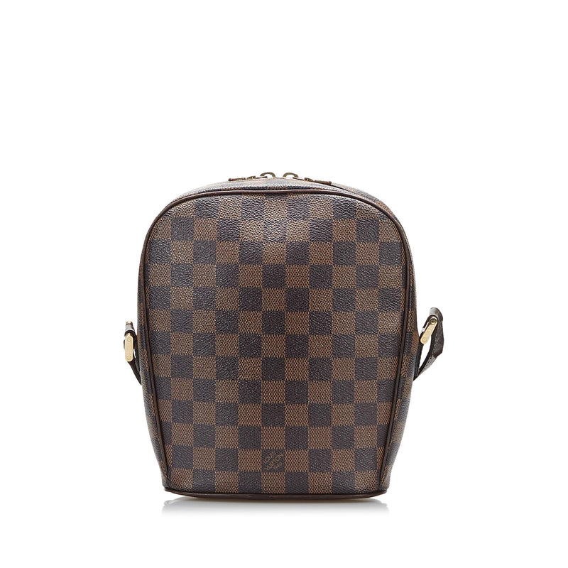 Louis Vuitton Ipanema Shoulder Bag in Ebene Damier Canvas