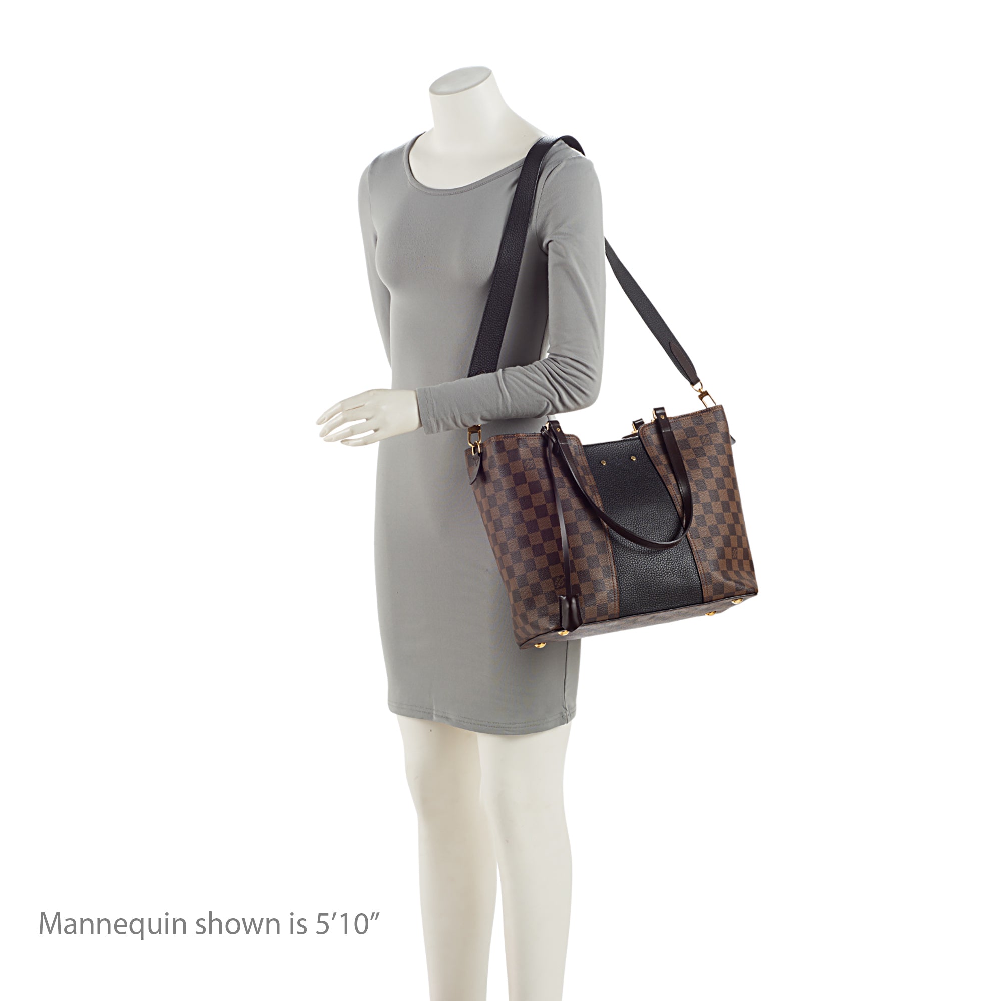 Louis Vuitton Damier Ebene Jersey Tote (SHF-CmbZnf)