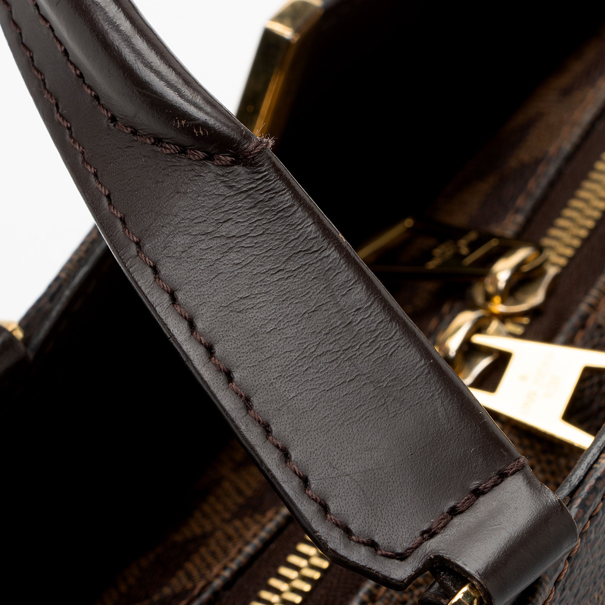 Louis Vuitton Damier Ebene Kensington Bowler Satchel