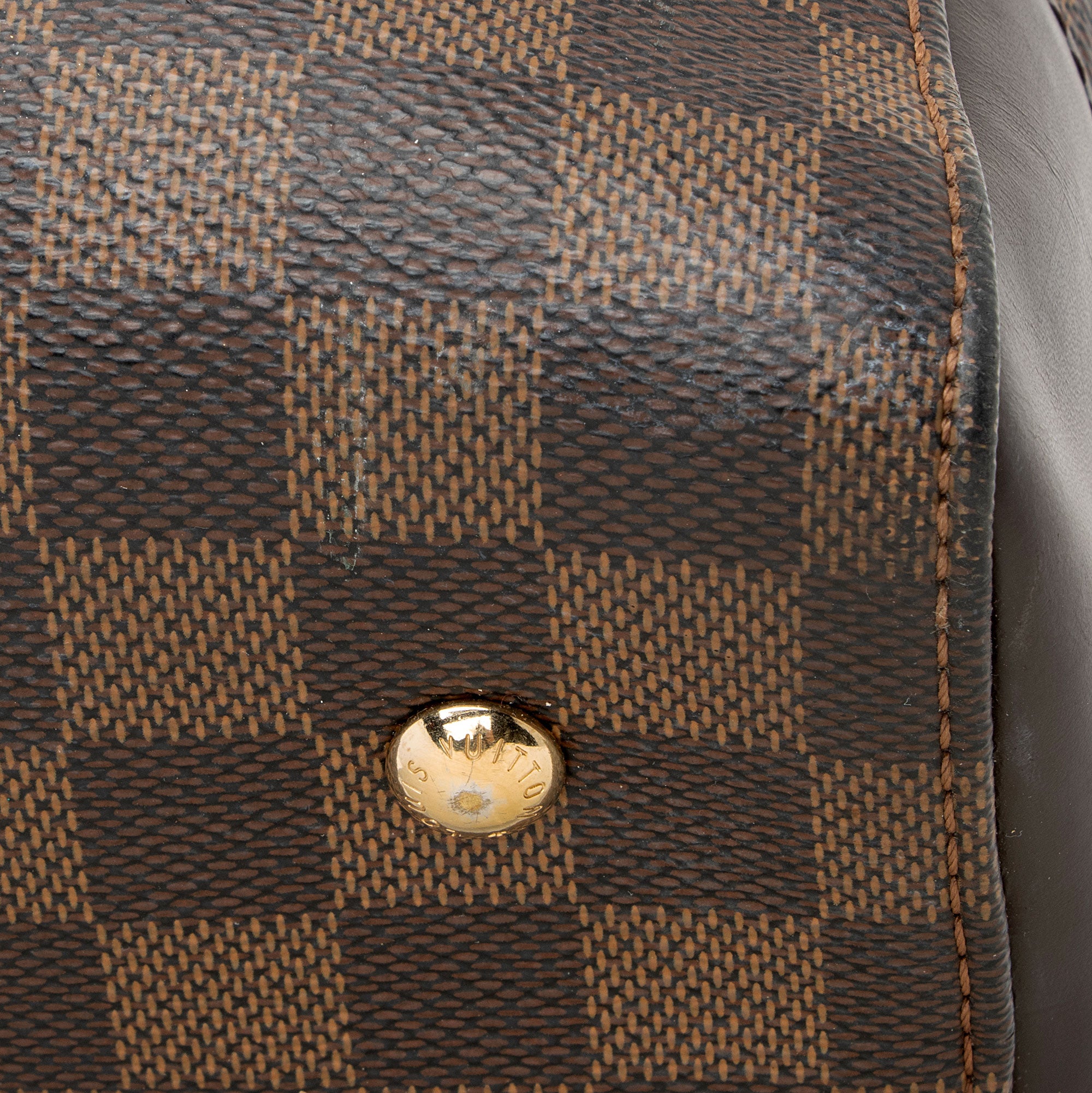 Louis Vuitton Damier Ebene Kensington Bowler Satchel