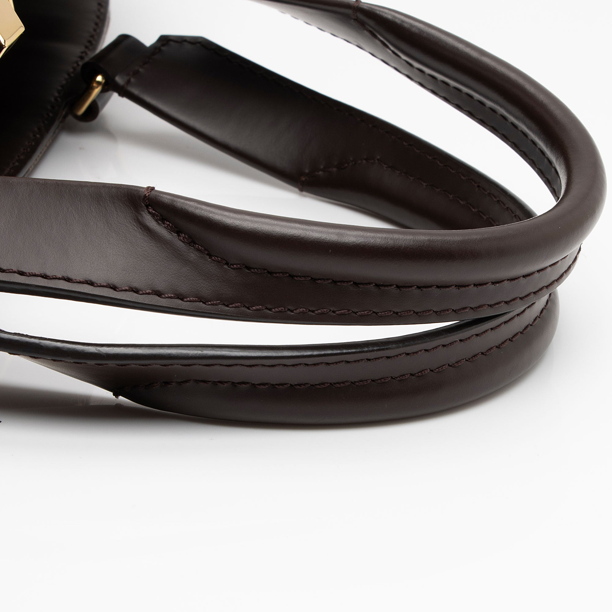 Louis Vuitton Damier Ebene Kensington Bowling Satchel (SHF-OyYSEG)