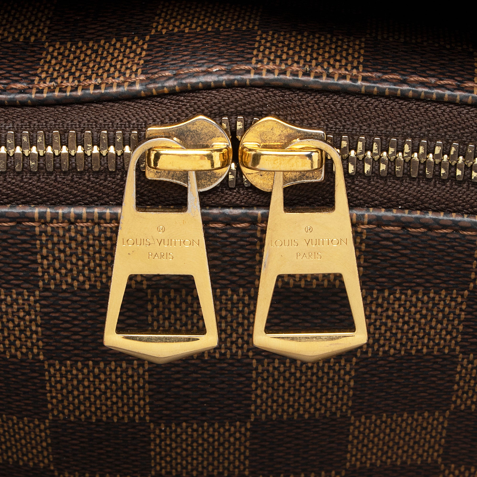 Louis Vuitton Damier Ebene Kensington Bowling Satchel (SHF-aBifAN)