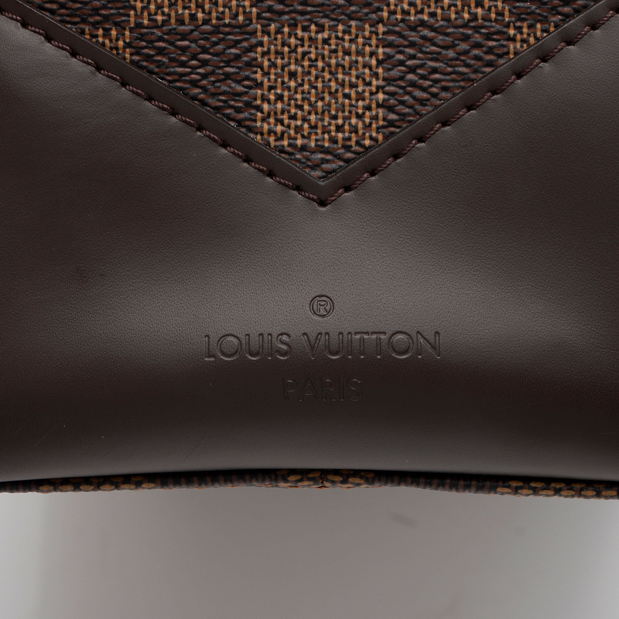 Louis Vuitton Damier Ebene Kensington Bowling Satchel (SHF-aBifAN)