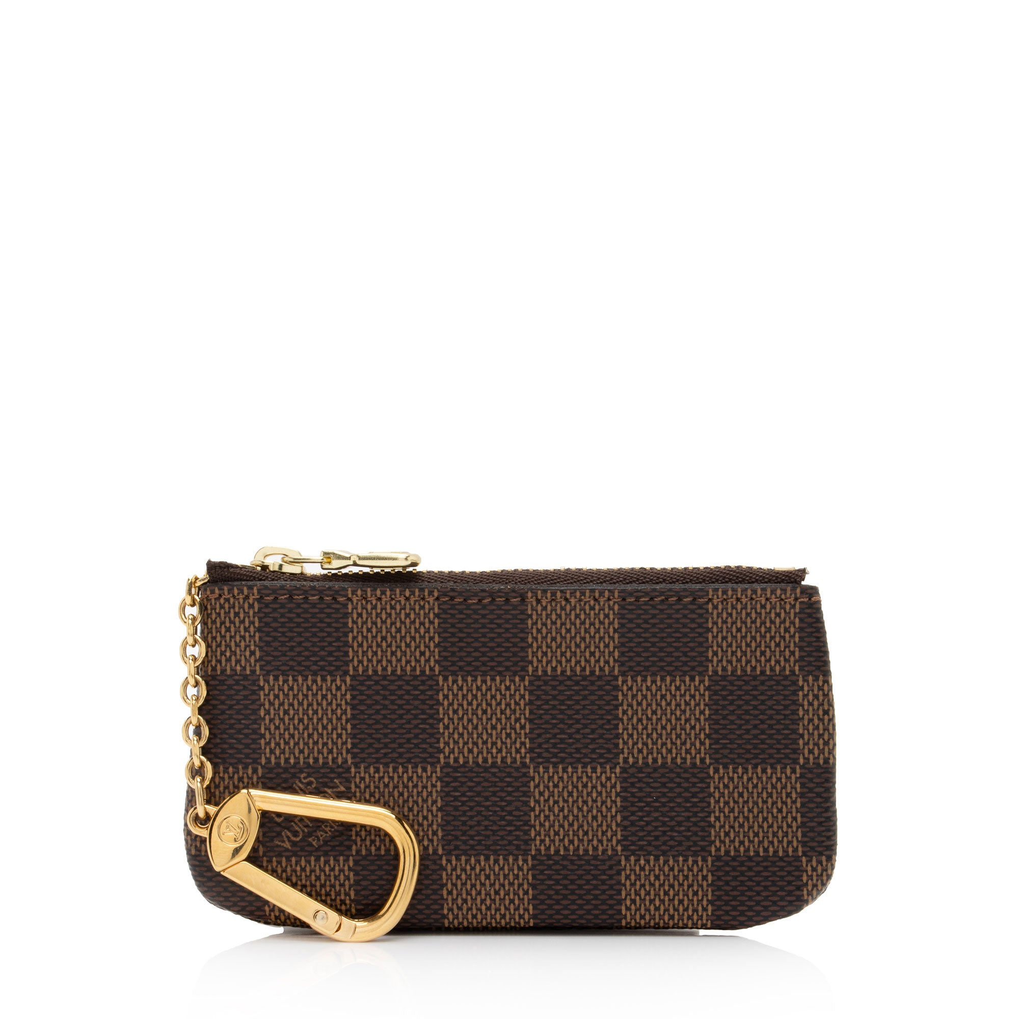 Louis Vuitton Damier Ebene Key Pouch (SHF-qx5uvo)