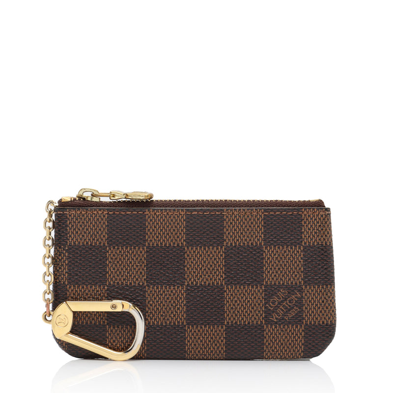 Louis Vuitton Damier Ebene Key Pouch (SHF-JnEMps)