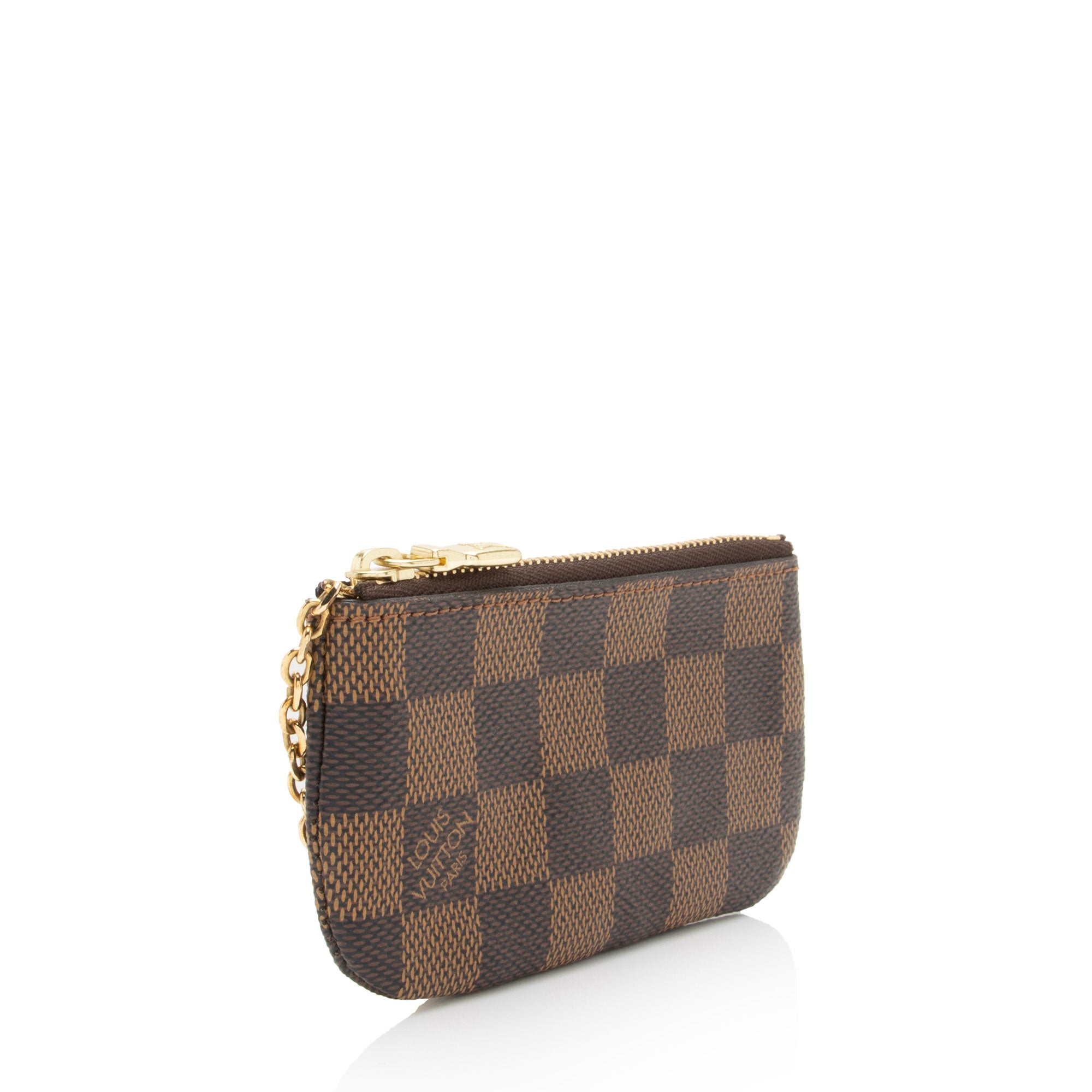 Louis Vuitton Damier Ebene Key Pouch (SHF-hhCQrk)