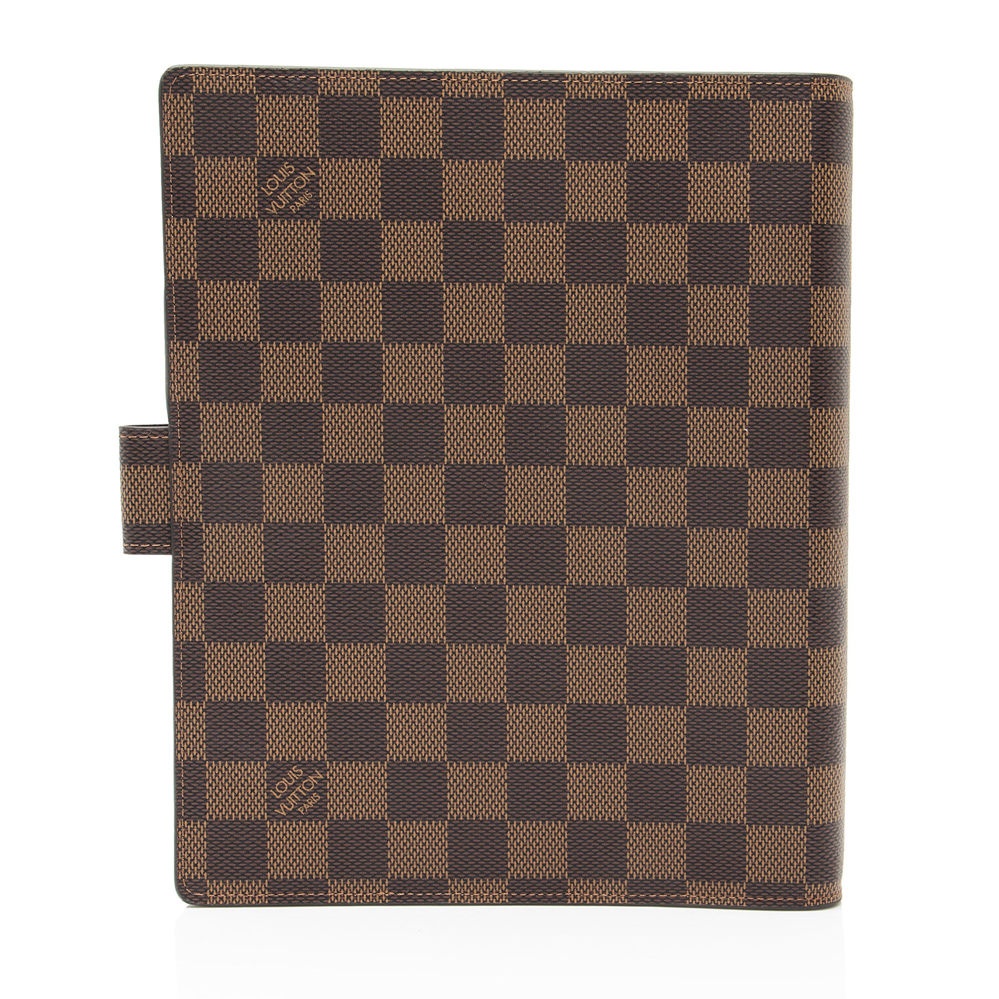 Louis Vuitton Damier Ebene Large Ring Agenda Cover