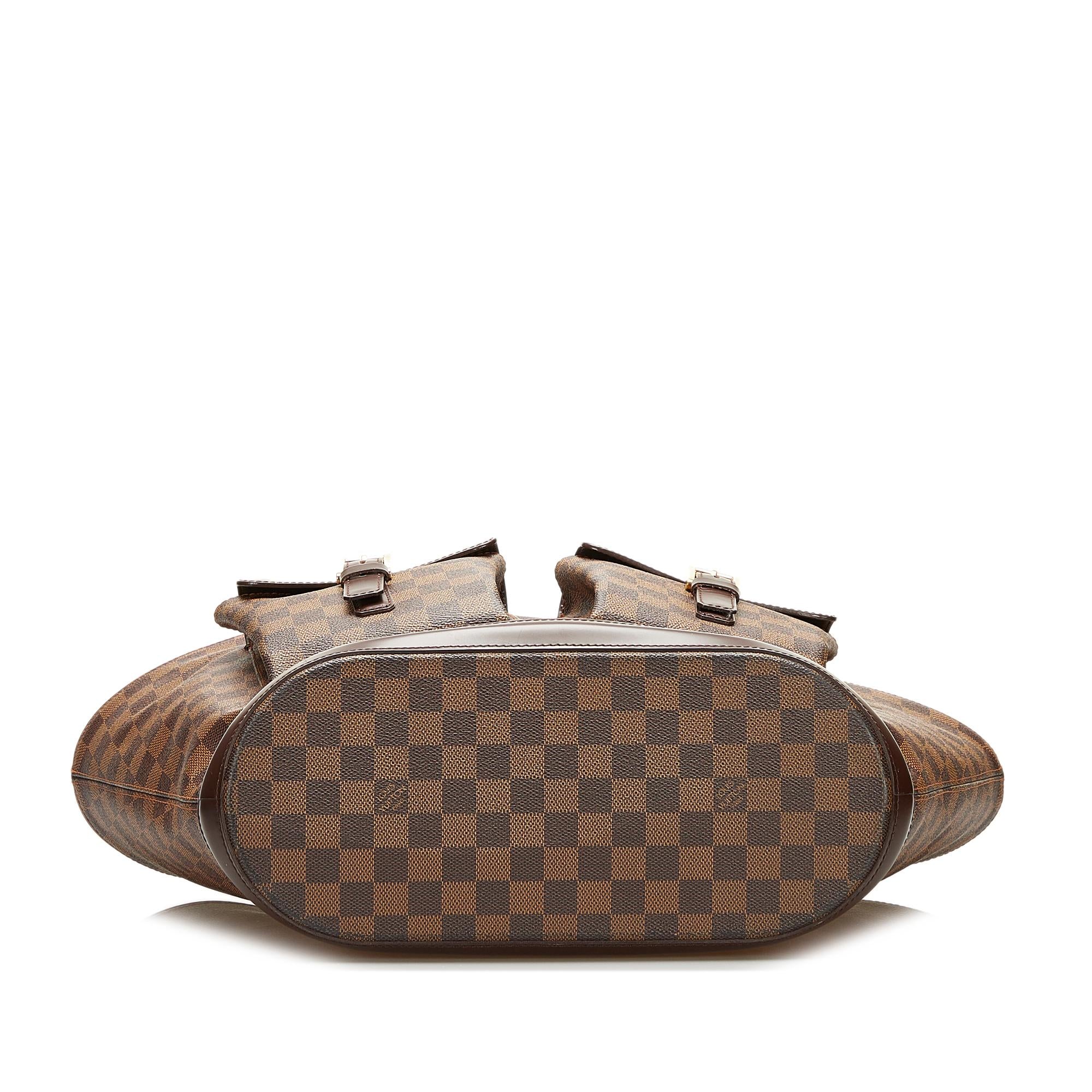 Louis Vuitton Damier Ebene Manosque GM (SHG-O9mb64)