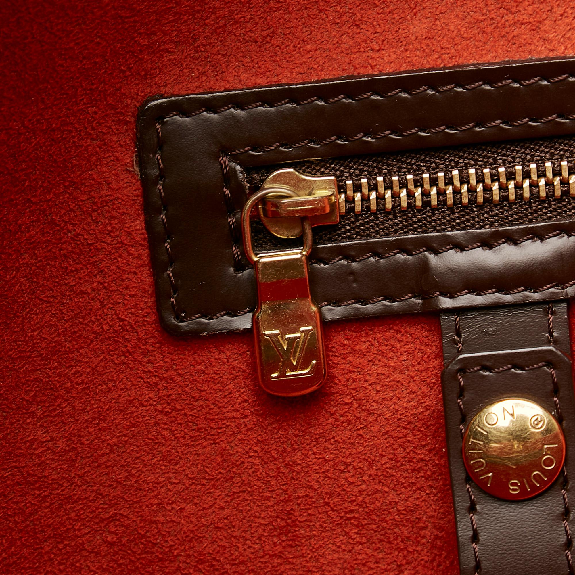 Louis Vuitton Damier Ebene Manosque GM (SHG-O9mb64)