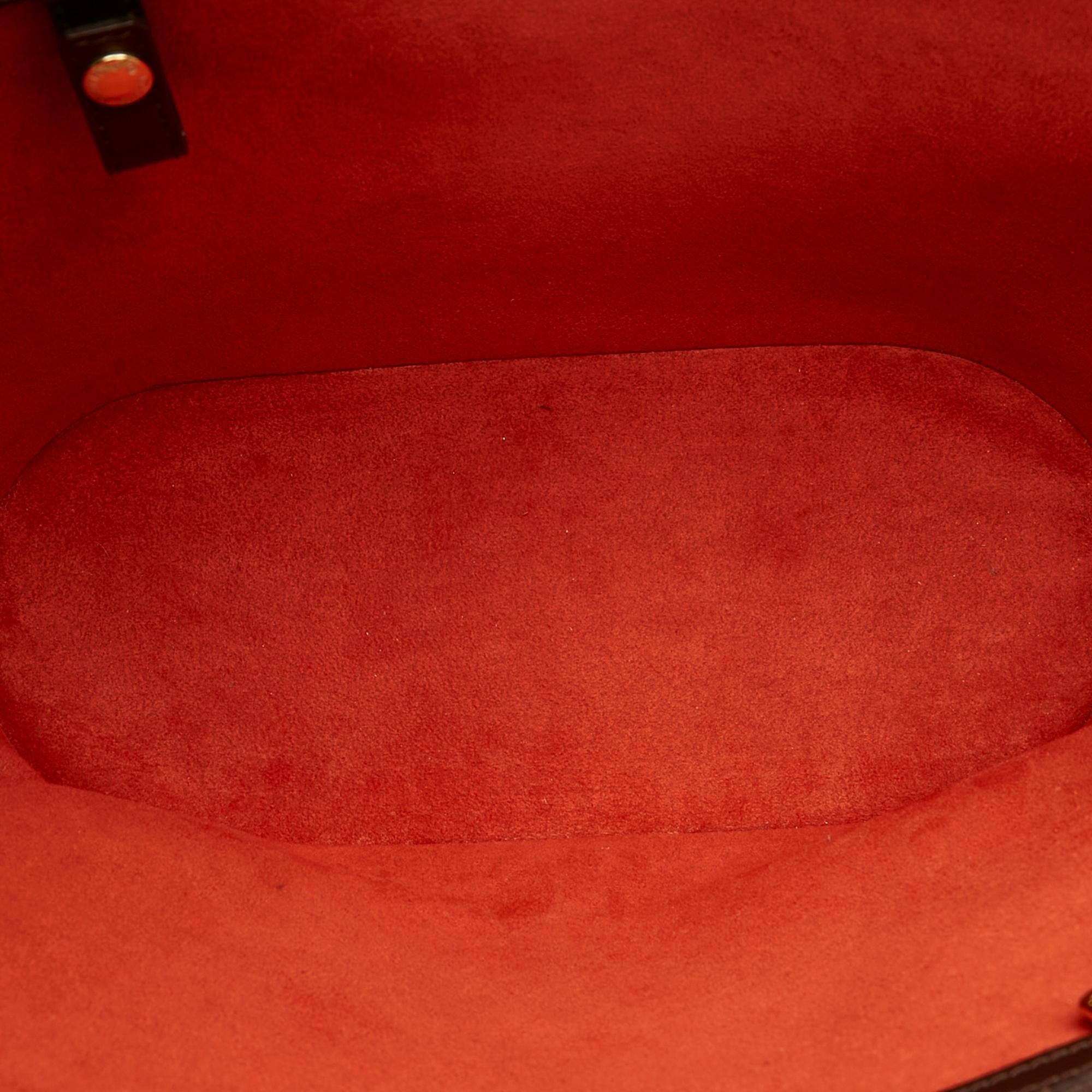 Louis Vuitton Damier Ebene Manosque GM (SHG-O9mb64)