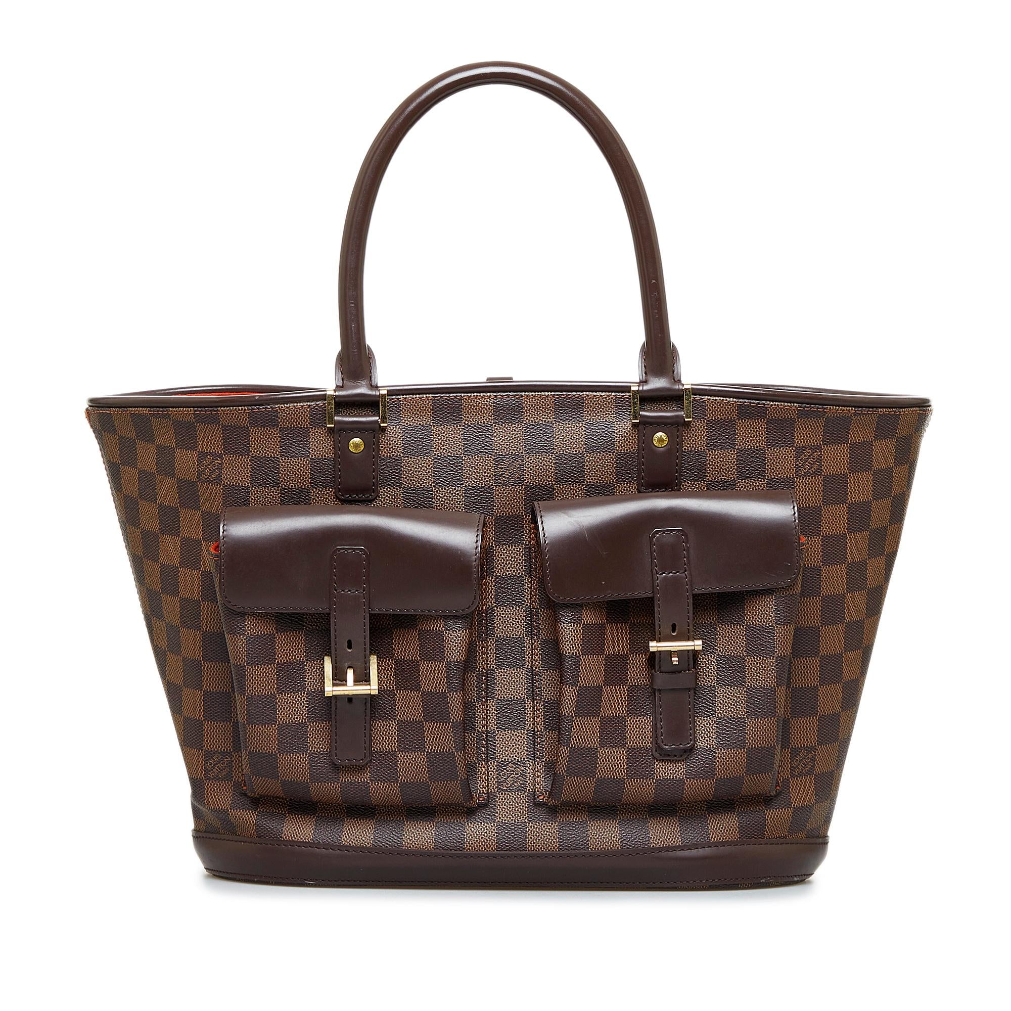 Louis Vuitton Damier Ebene Manosque GM (SHG-ocEuaI)
