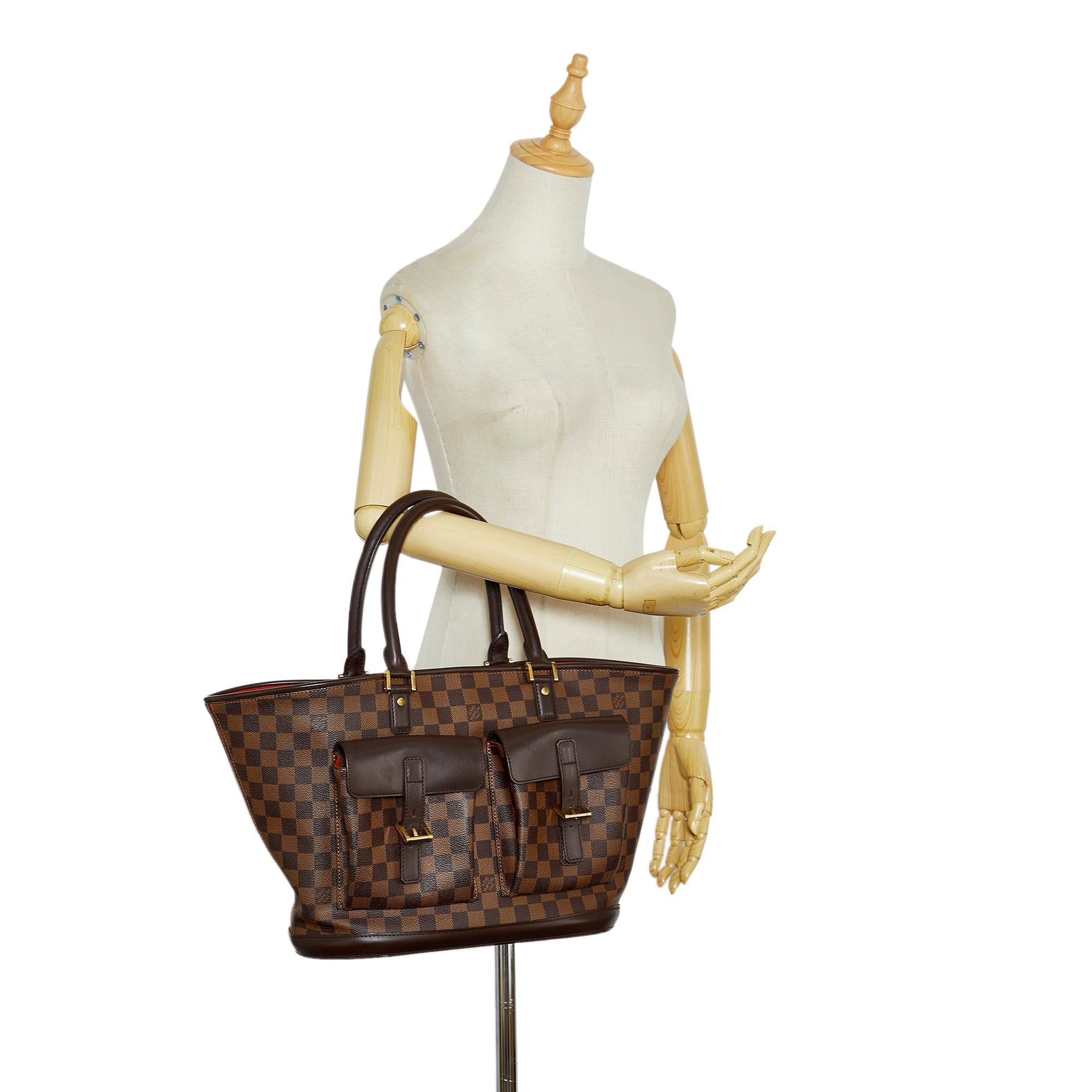 Louis Vuitton Damier Ebene Manosque GM (SHG-ocEuaI)