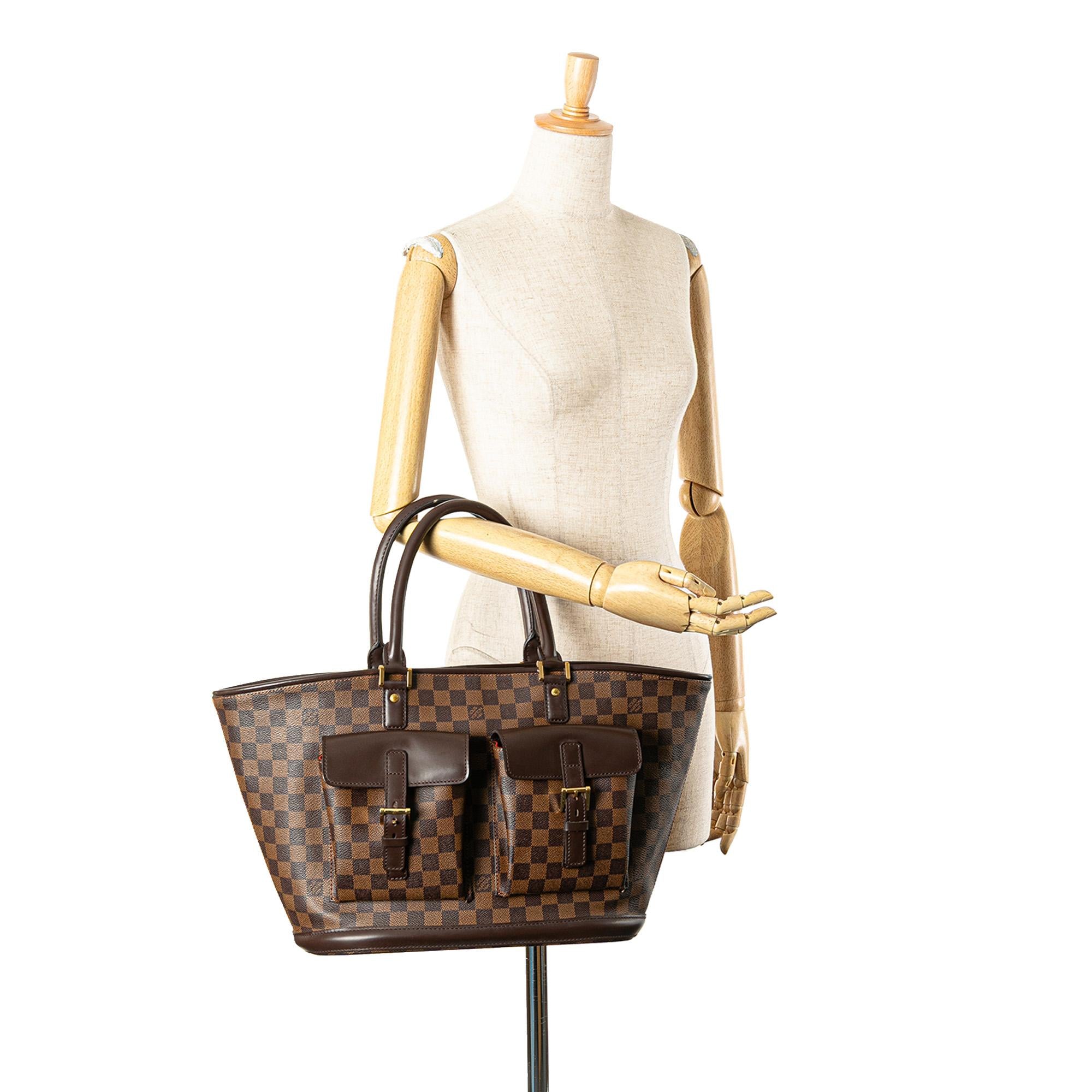 Louis Vuitton Damier Ebene Manosque GM