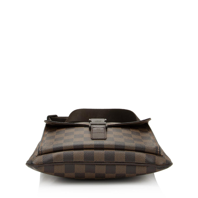 Louis Vuitton Square Cross Body Bag Damier Ebene