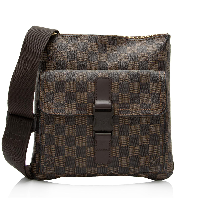 Crossbody leather crossbody bag Louis Vuitton Brown in Leather