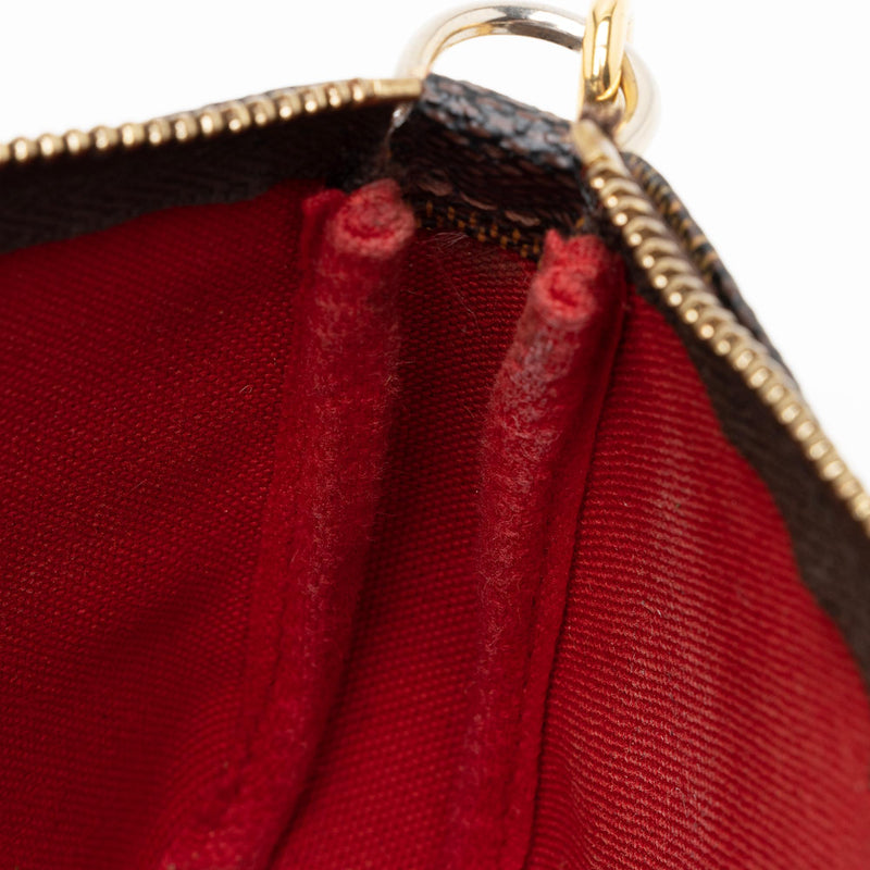 Louis Vuitton Mini Pochette Accessories Damier Ebene (FL1026)