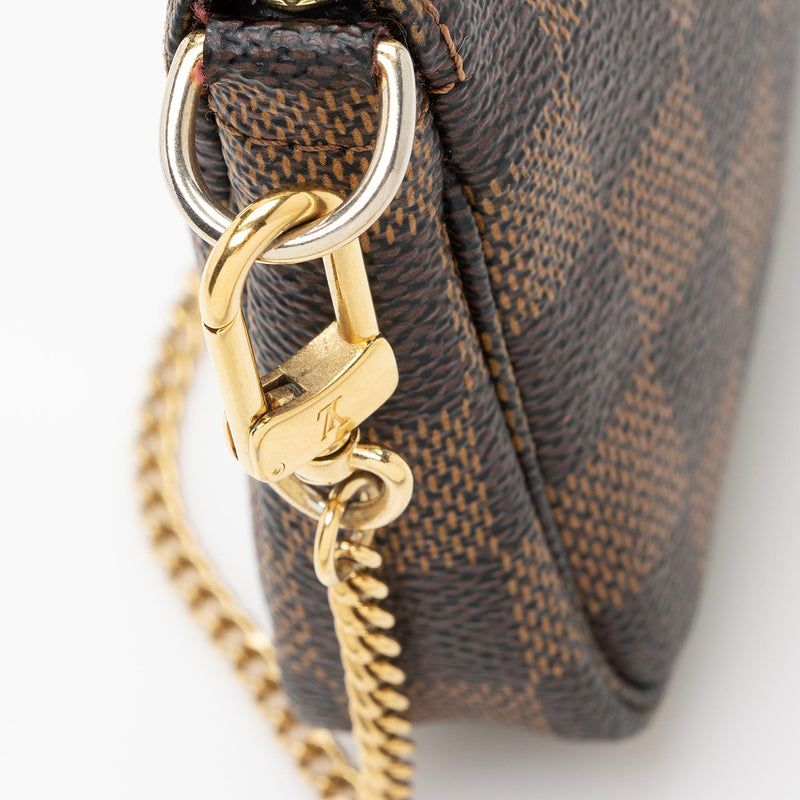 Louis Vuitton Mini Pochette Accessoires Brown Damier Ebene