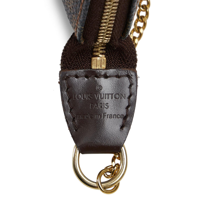 Pochette nm damier 2025 ebene