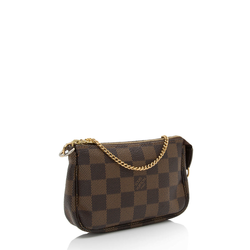 Louis Vuitton Damier Ebene Mini Pochette Accessoires (SHF-pZV2EQ)