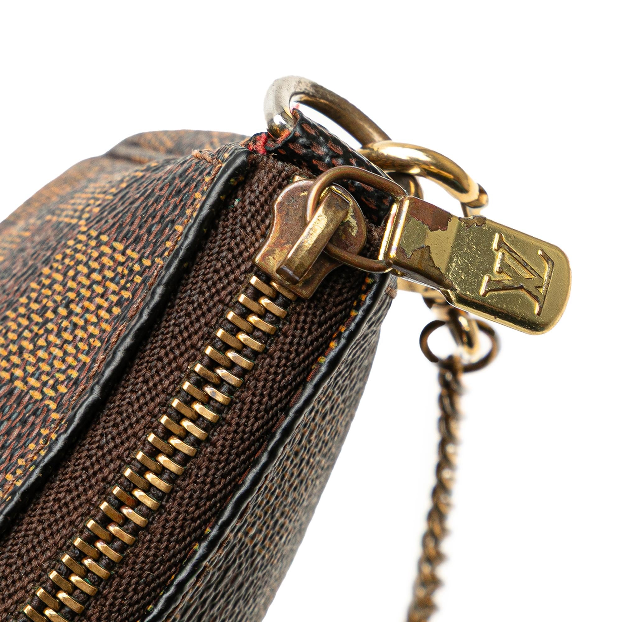 Louis Vuitton Damier Ebene Mini Pochette Accessoires