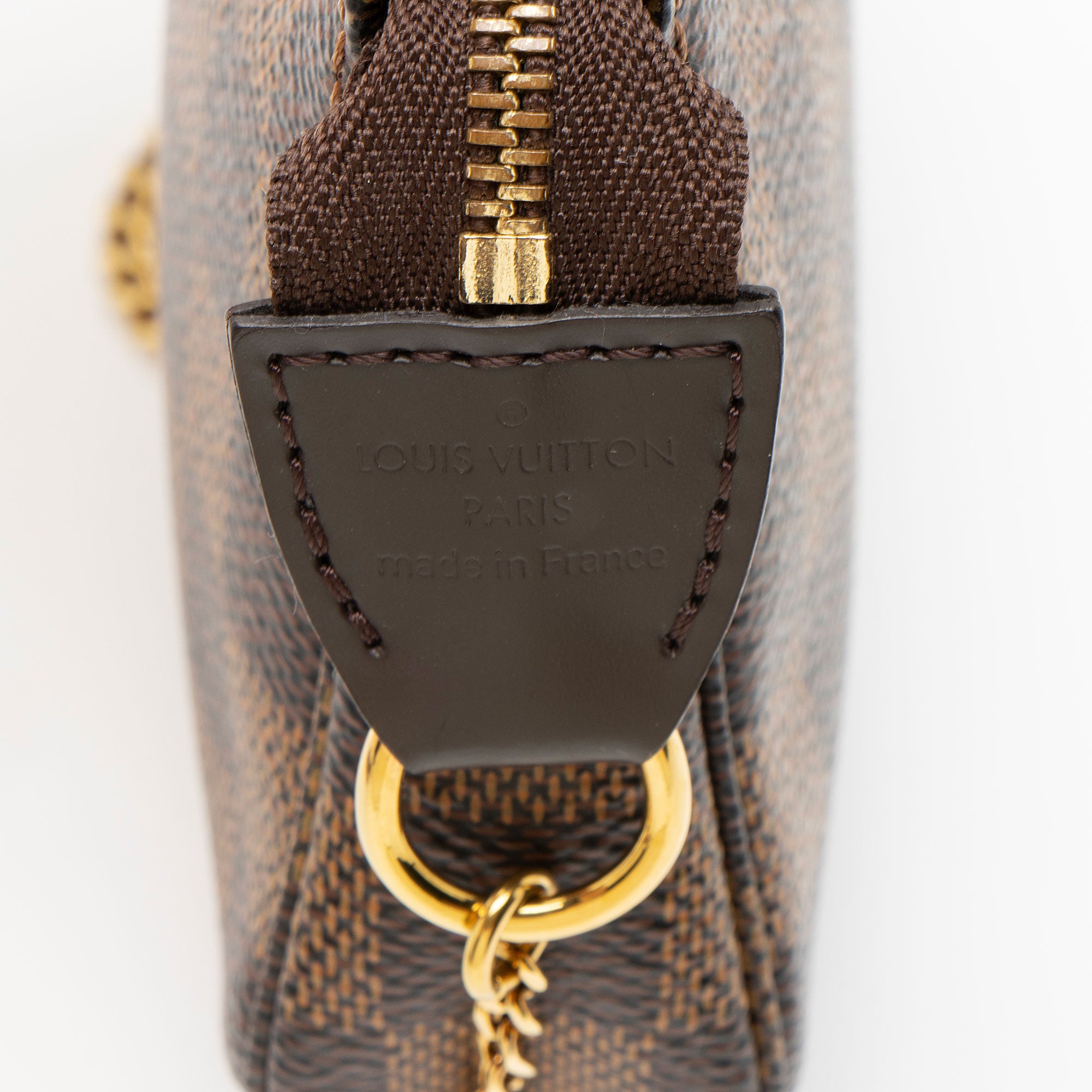 Louis Vuitton Damier Ebene Mini Pochette Accessoires