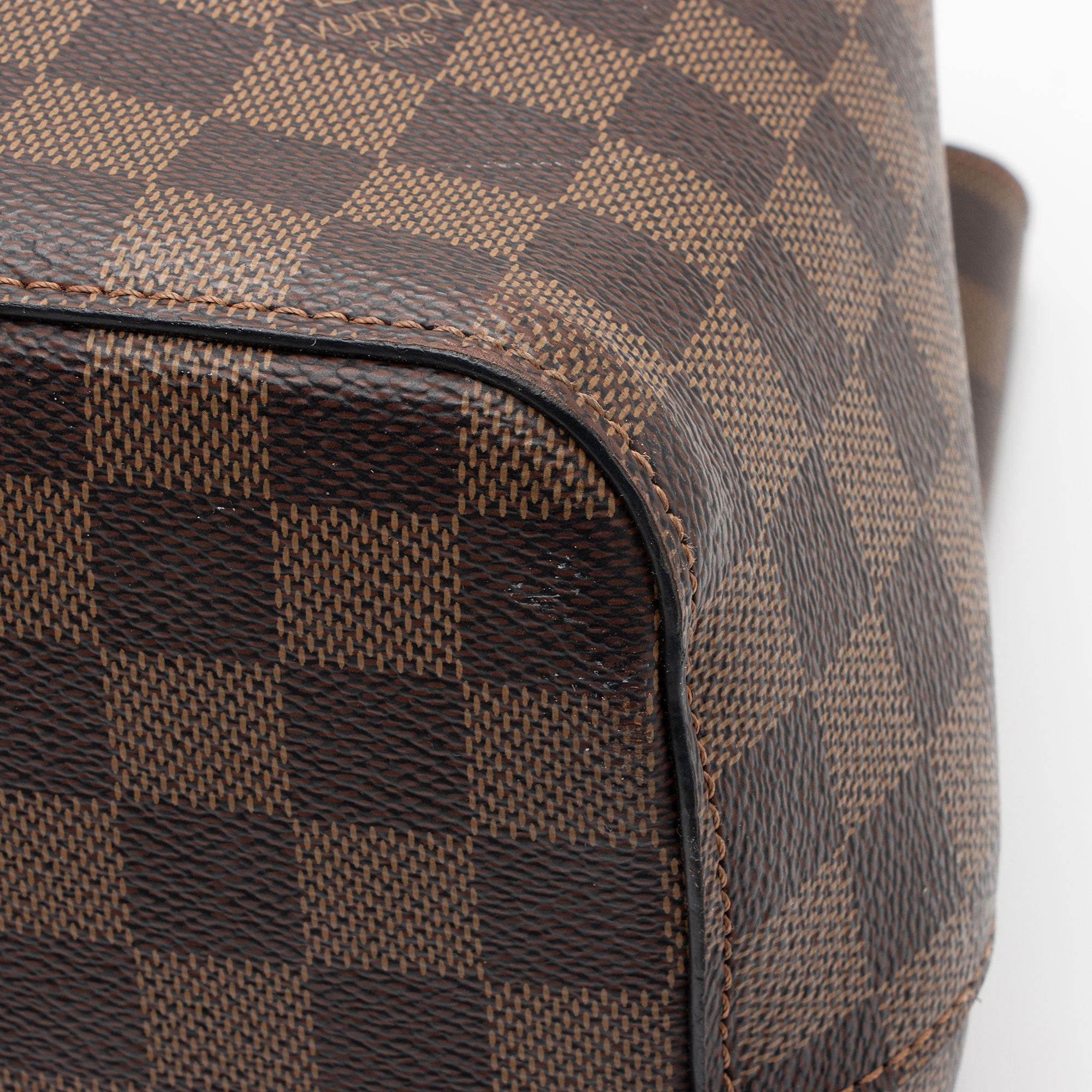 Louis Vuitton Damier Ebene Neonoe Shoulder Bag (SHF-IktZOi)