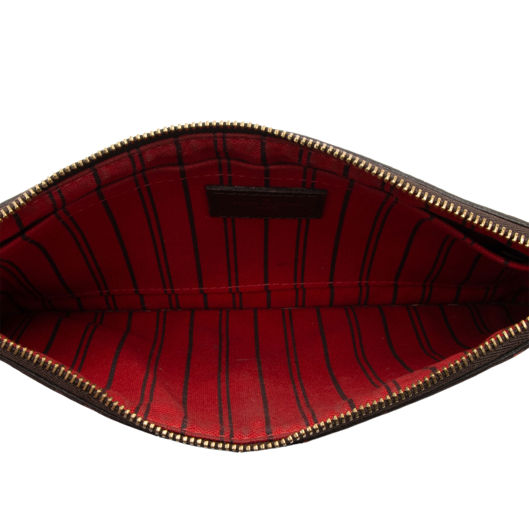 Louis Vuitton Damier Ebene Neverfull GM Pochette (SHF-wjgm6c)