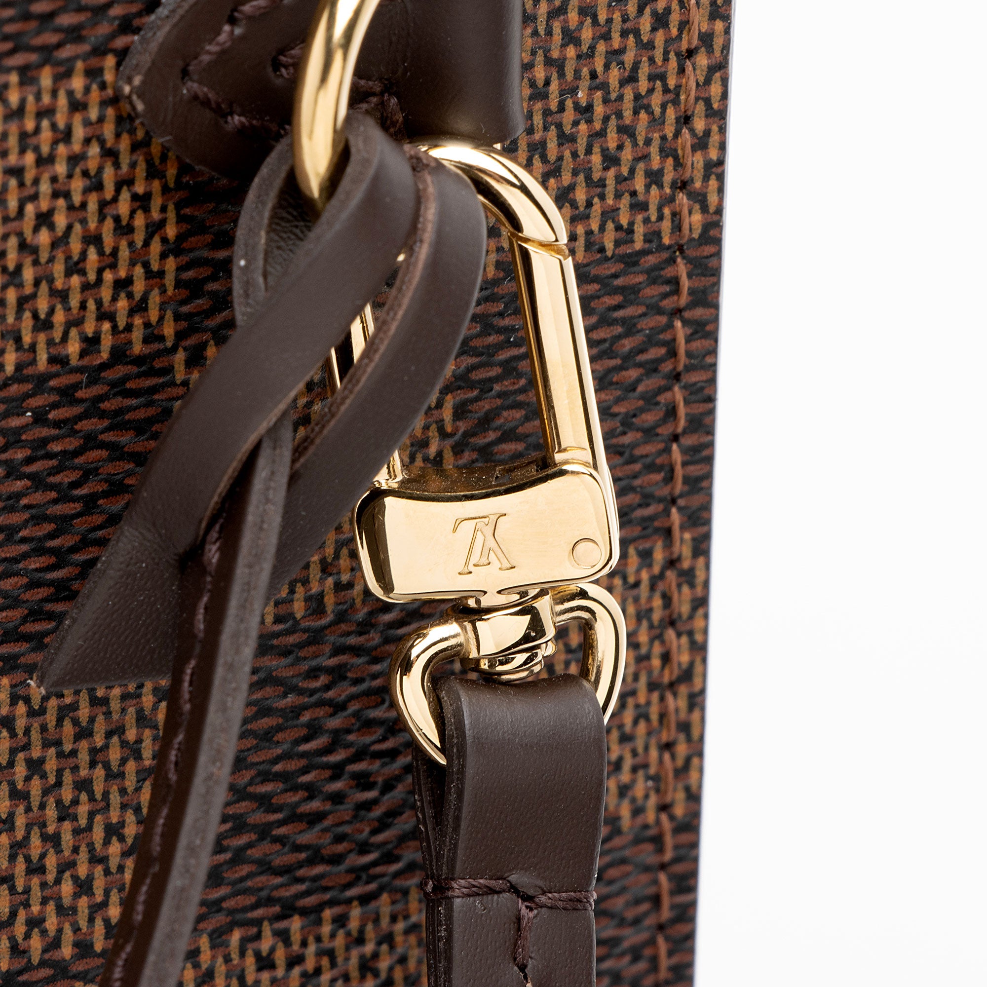 Louis Vuitton Damier Ebene Neverfull GM Pochette