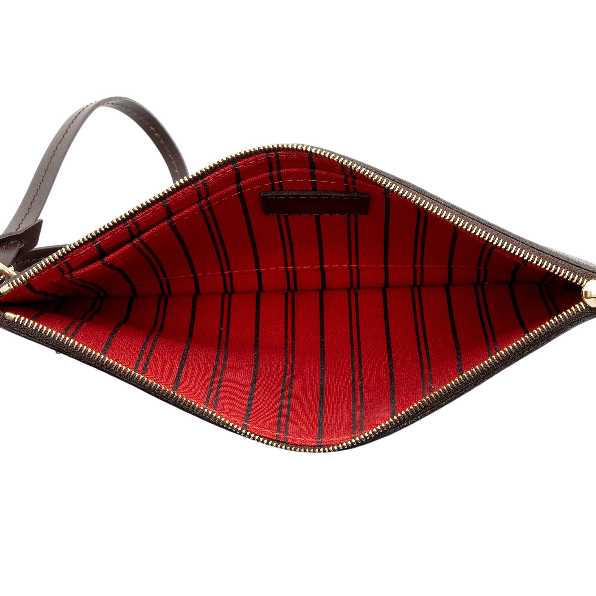 Louis Vuitton Damier Ebene Neverfull GM Pochette