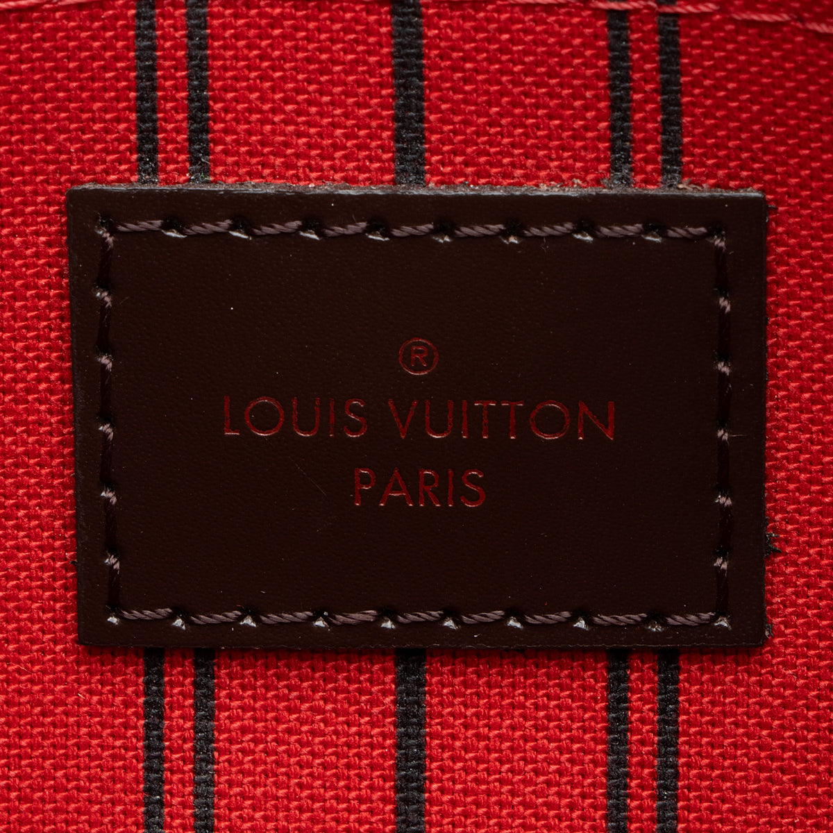 Louis Vuitton Damier Ebene Neverfull GM Pochette