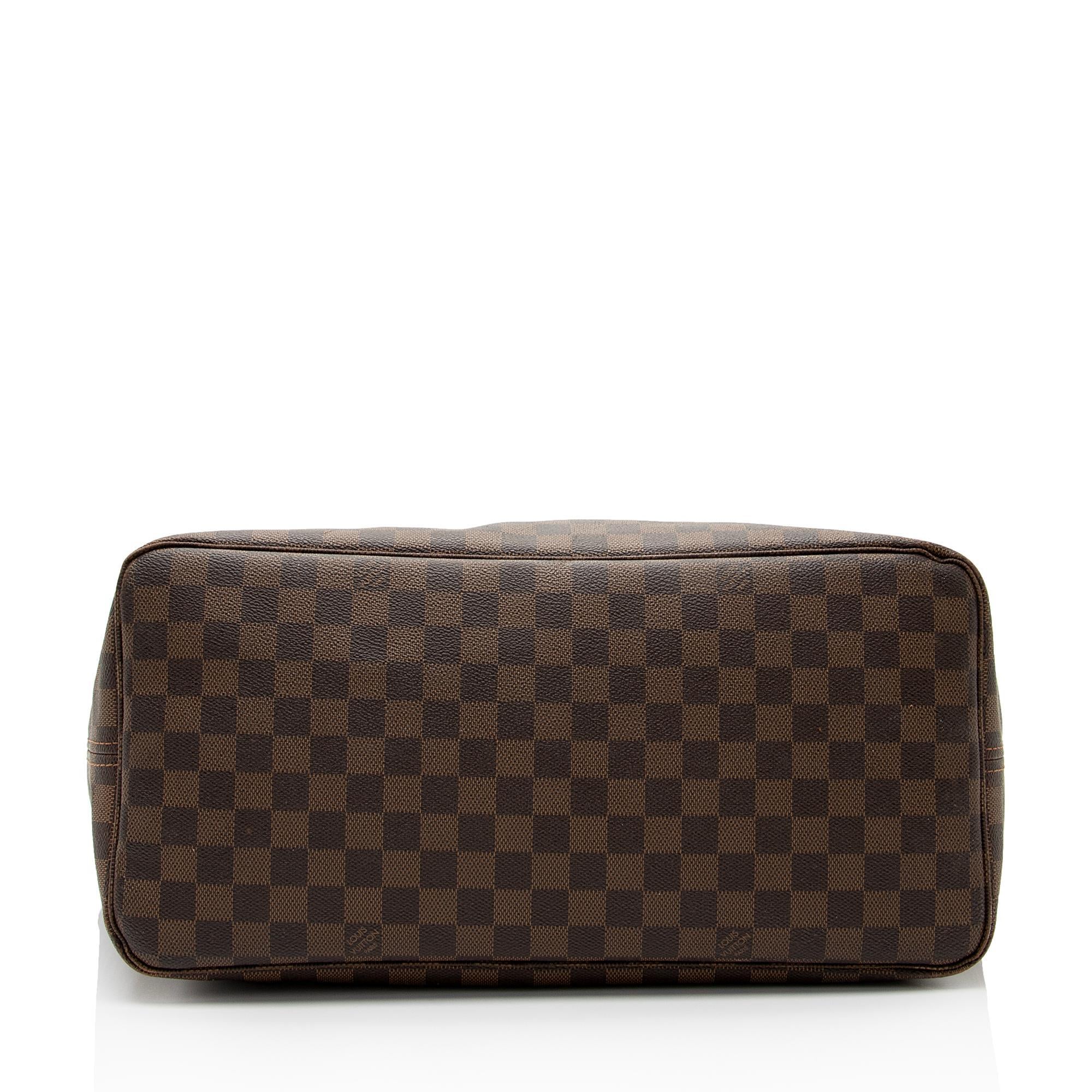 Louis Vuitton Damier Ebene Neverfull GM Tote (SHF-8c5Ims)