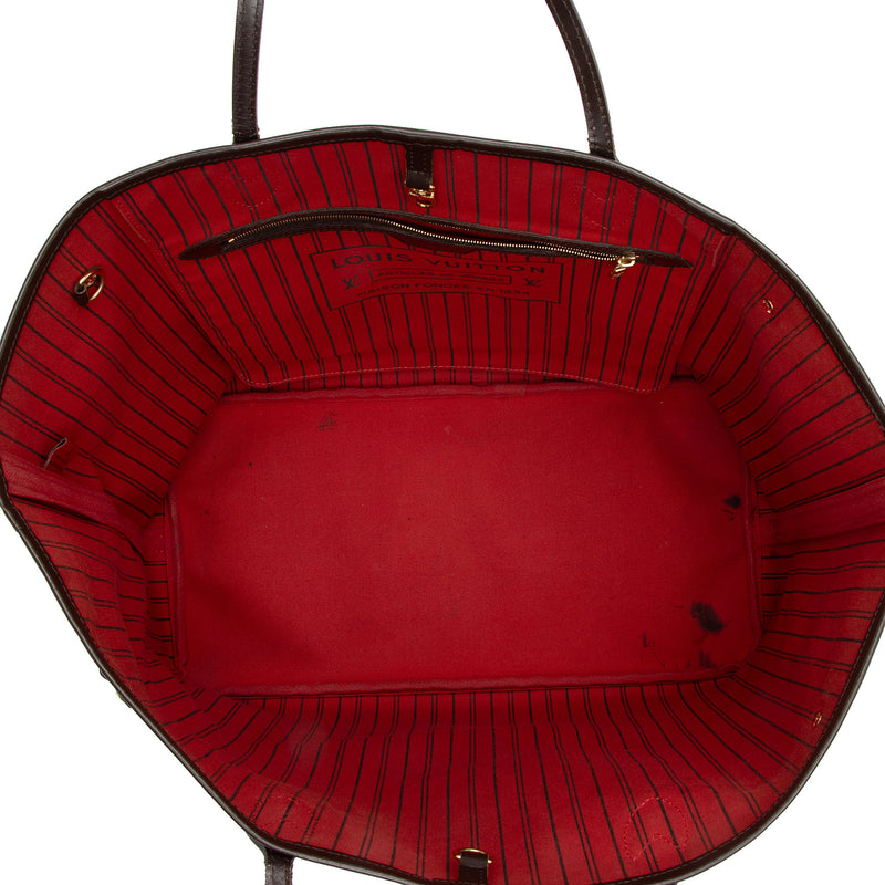 Louis vuitton neverfull gm red interior clearance