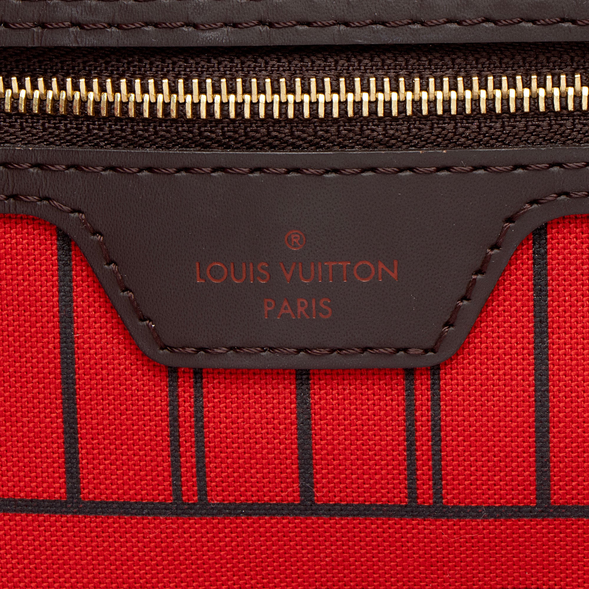 Louis Vuitton Damier Ebene Neverfull GM Tote