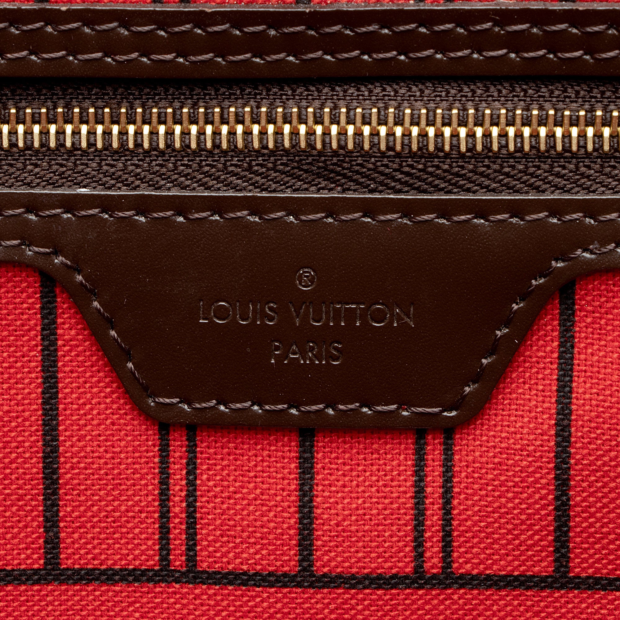 Louis Vuitton Damier Ebene Neverfull GM Tote