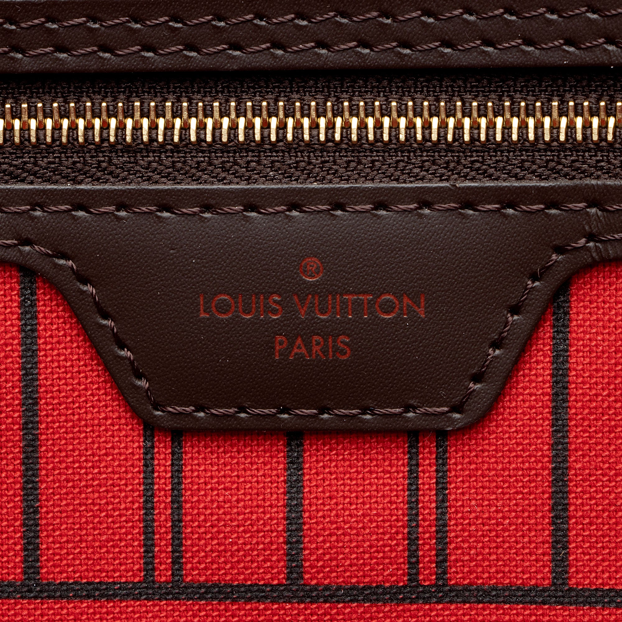 Louis Vuitton Damier Ebene Neverfull GM Tote