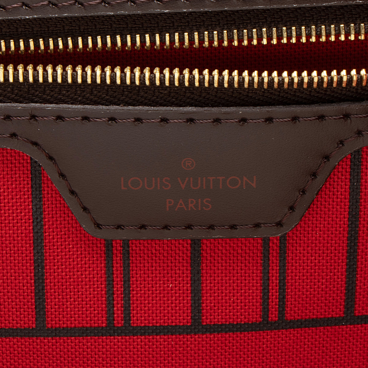 Louis Vuitton Damier Ebene Neverfull GM Tote