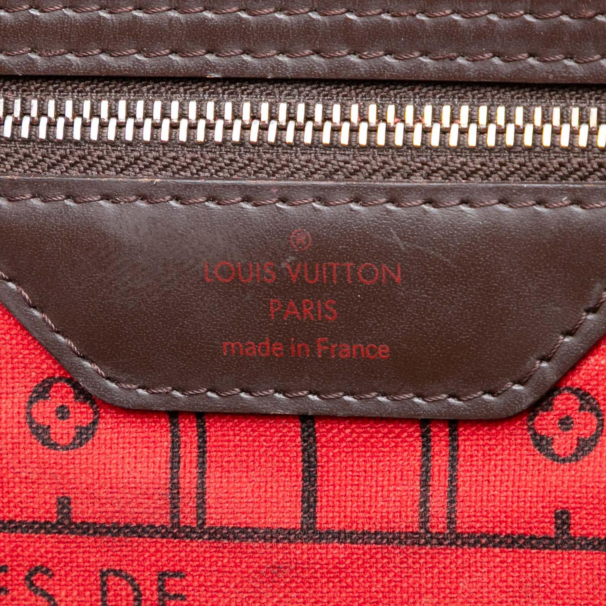 Louis Vuitton Damier Ebene Neverfull GM