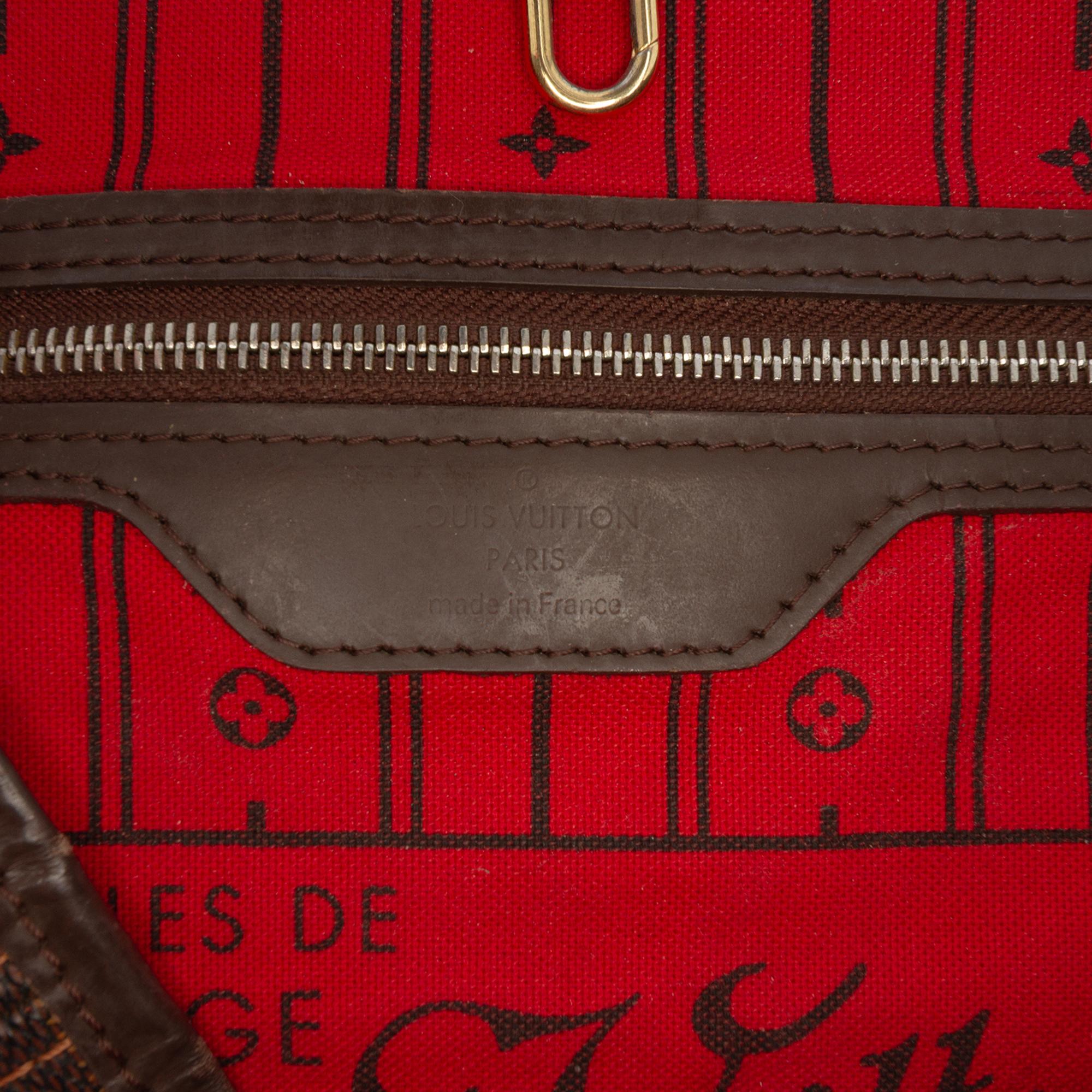Louis Vuitton Damier Ebene Neverfull GM