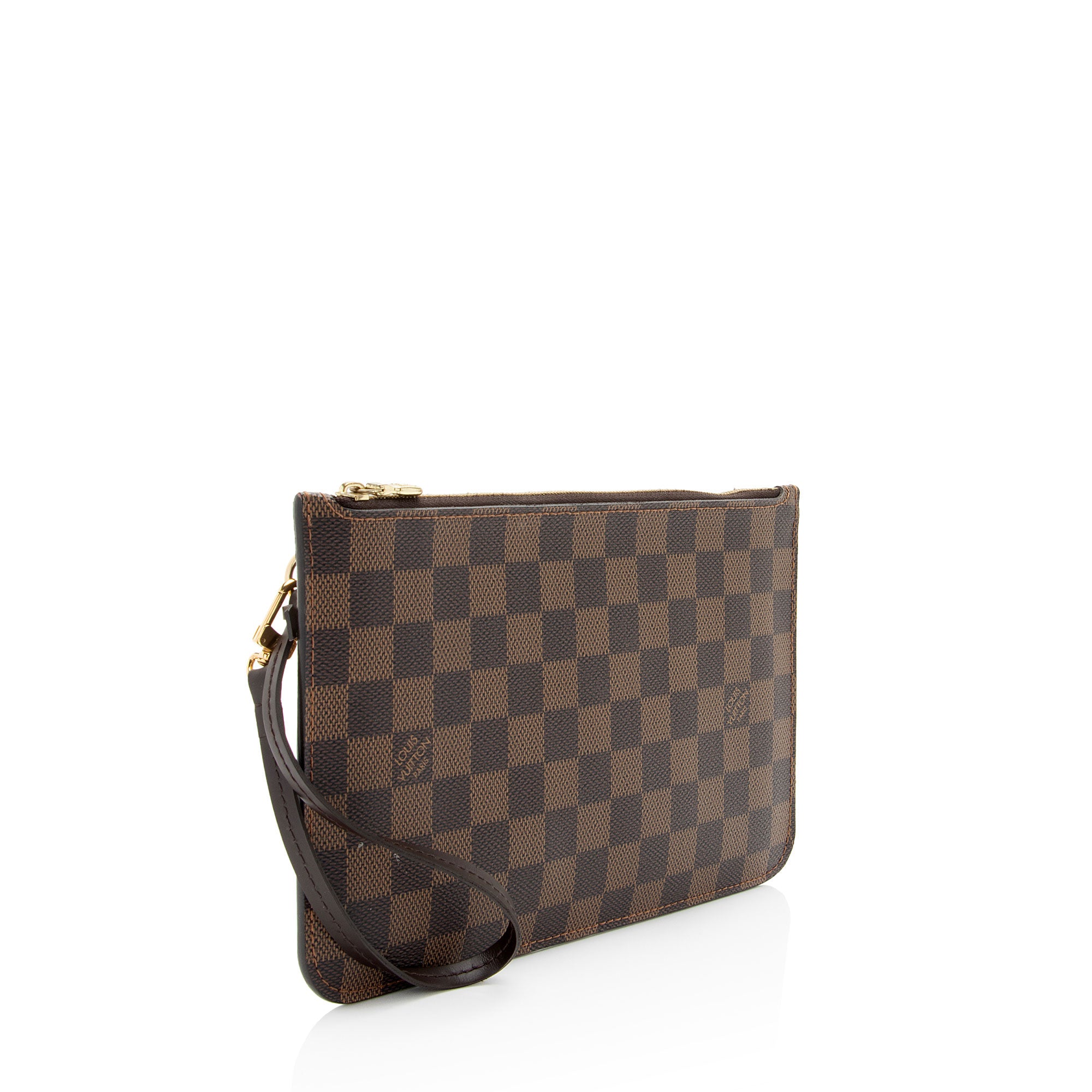 Louis Vuitton Damier Ebene Neverfull MM Pochette (SHF-vQdBuS)