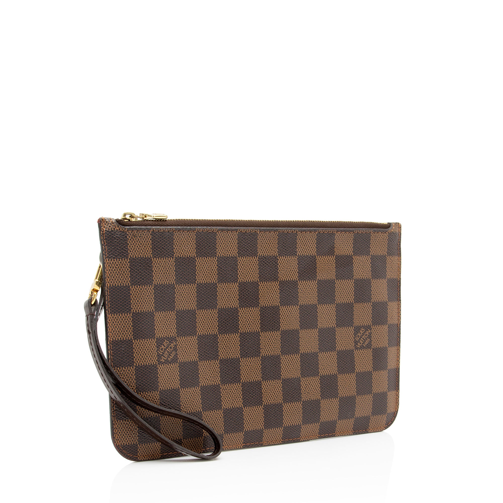 Louis Vuitton Damier Ebene Neverfull MM Pochette